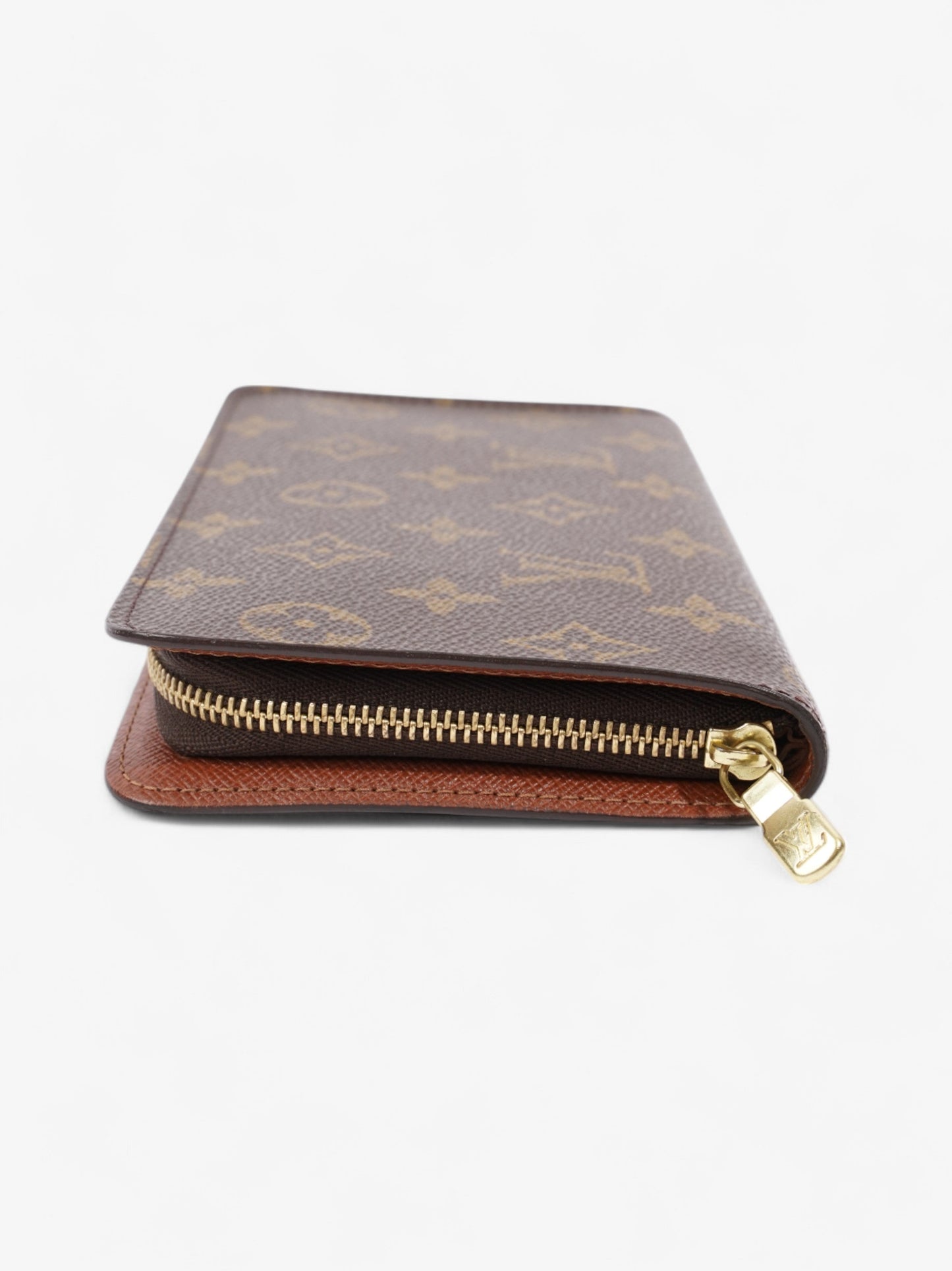 Louis Vuitton Porte Monnaie Zip Monogram Coated Canvas
