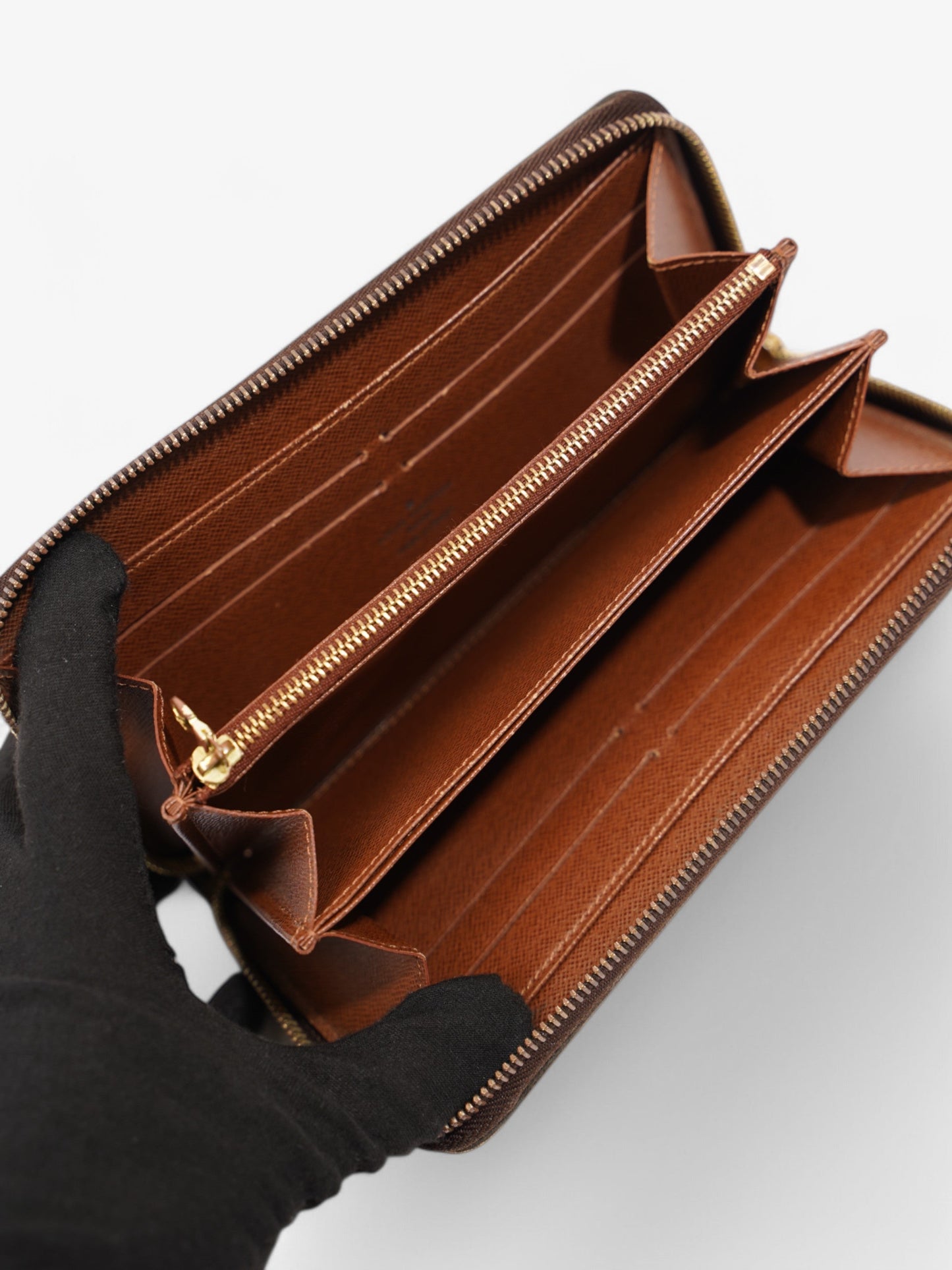 Louis Vuitton Zippy Wallet Monogram Coated Canvas
