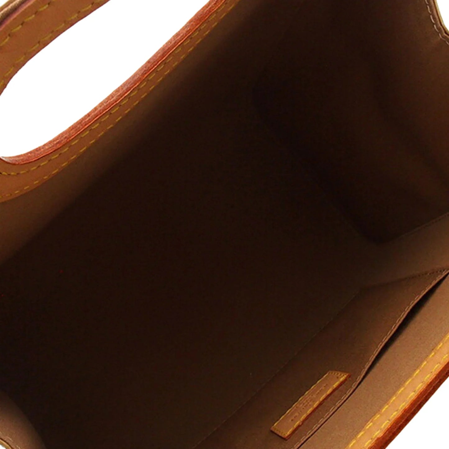 Tan Louis Vuitton Monogram Vernis Maple Drive Handbag