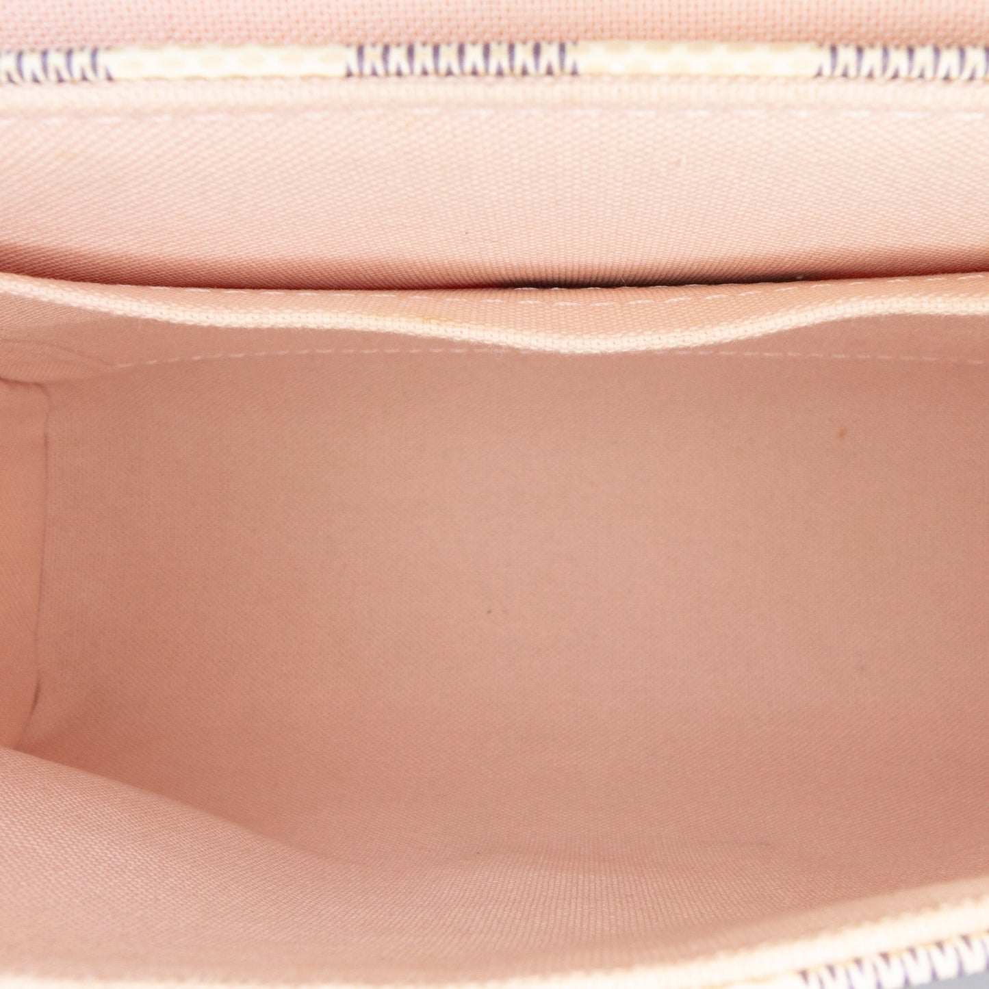 White Louis Vuitton Damier Azur Croisette Satchel