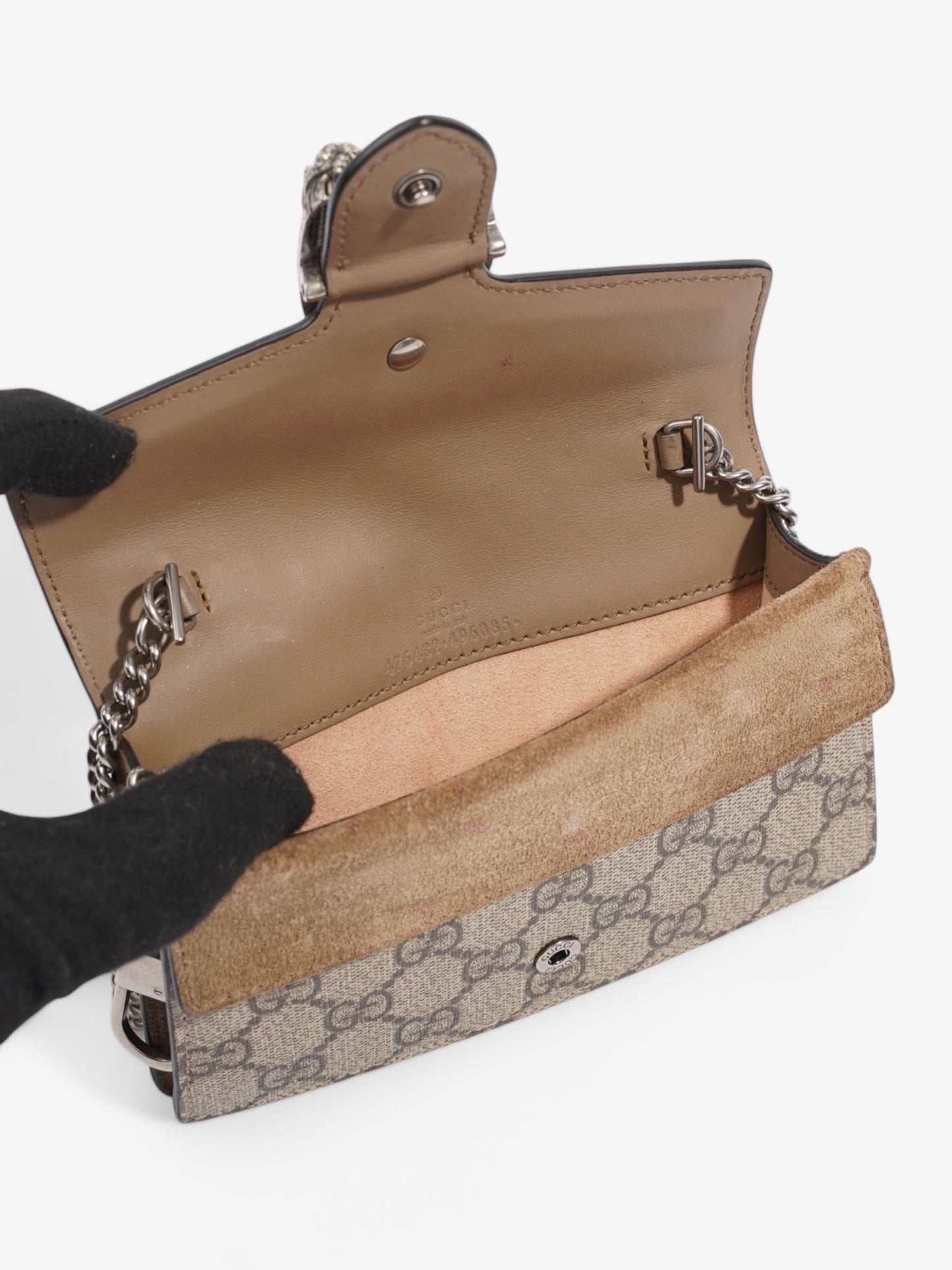 Gucci Dionysus Beige Coated Canvas Mini