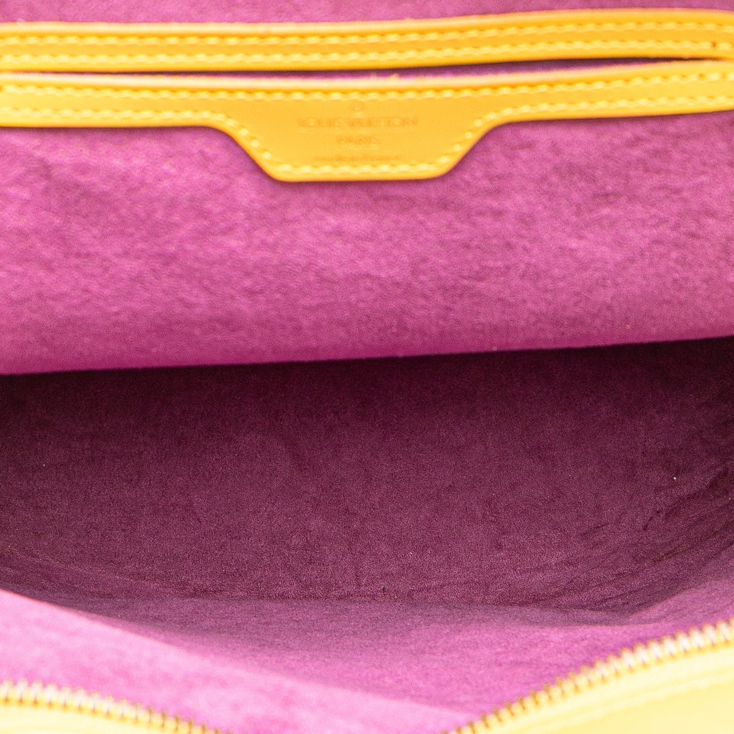 Yellow Louis Vuitton Epi Gobelins Backpack