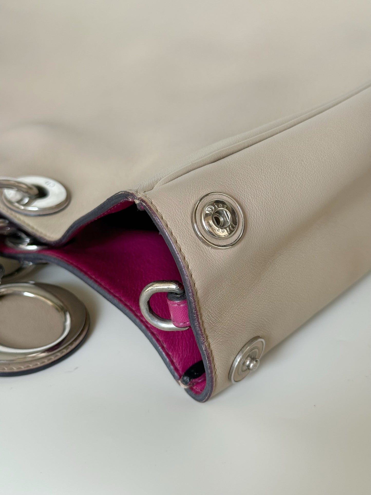 Christian Dior Smooth Calfskin Diorissimo Tote