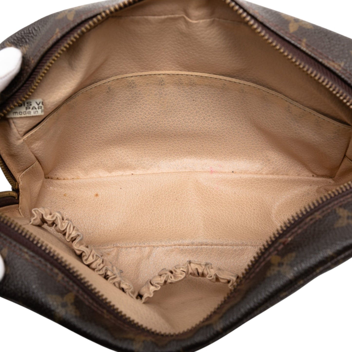 Brown Louis Vuitton Monogram Trousse Toilette 23 Clutch Bag
