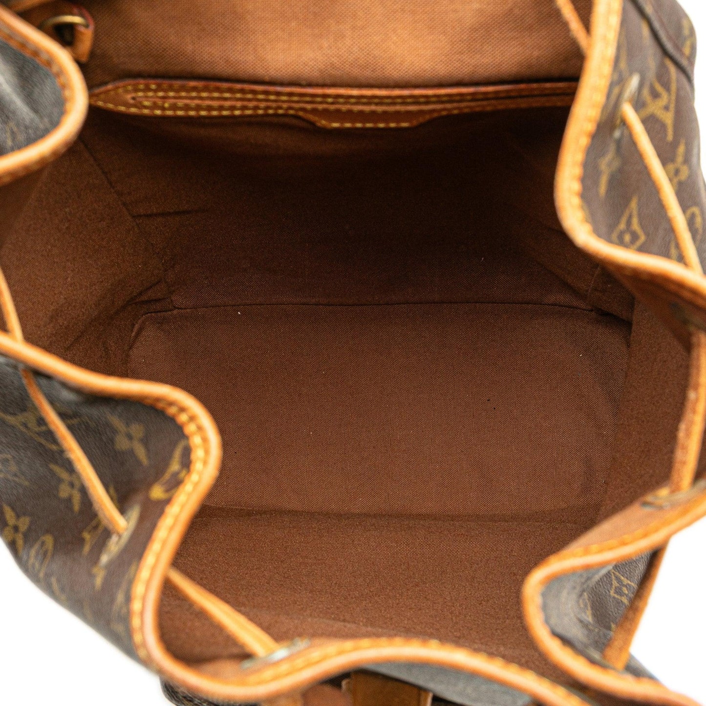 Brown Louis Vuitton Monogram Montsouris GM Backpack