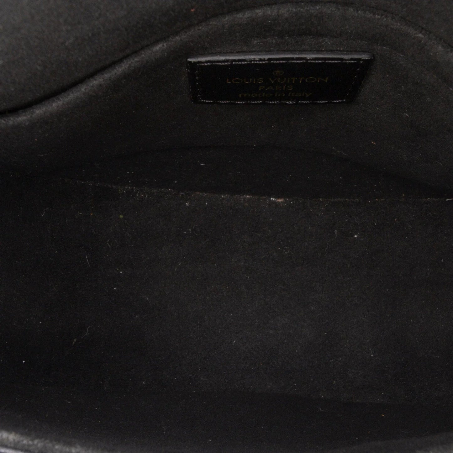Black Louis Vuitton Calfskin Tambourin Crossbody Bag