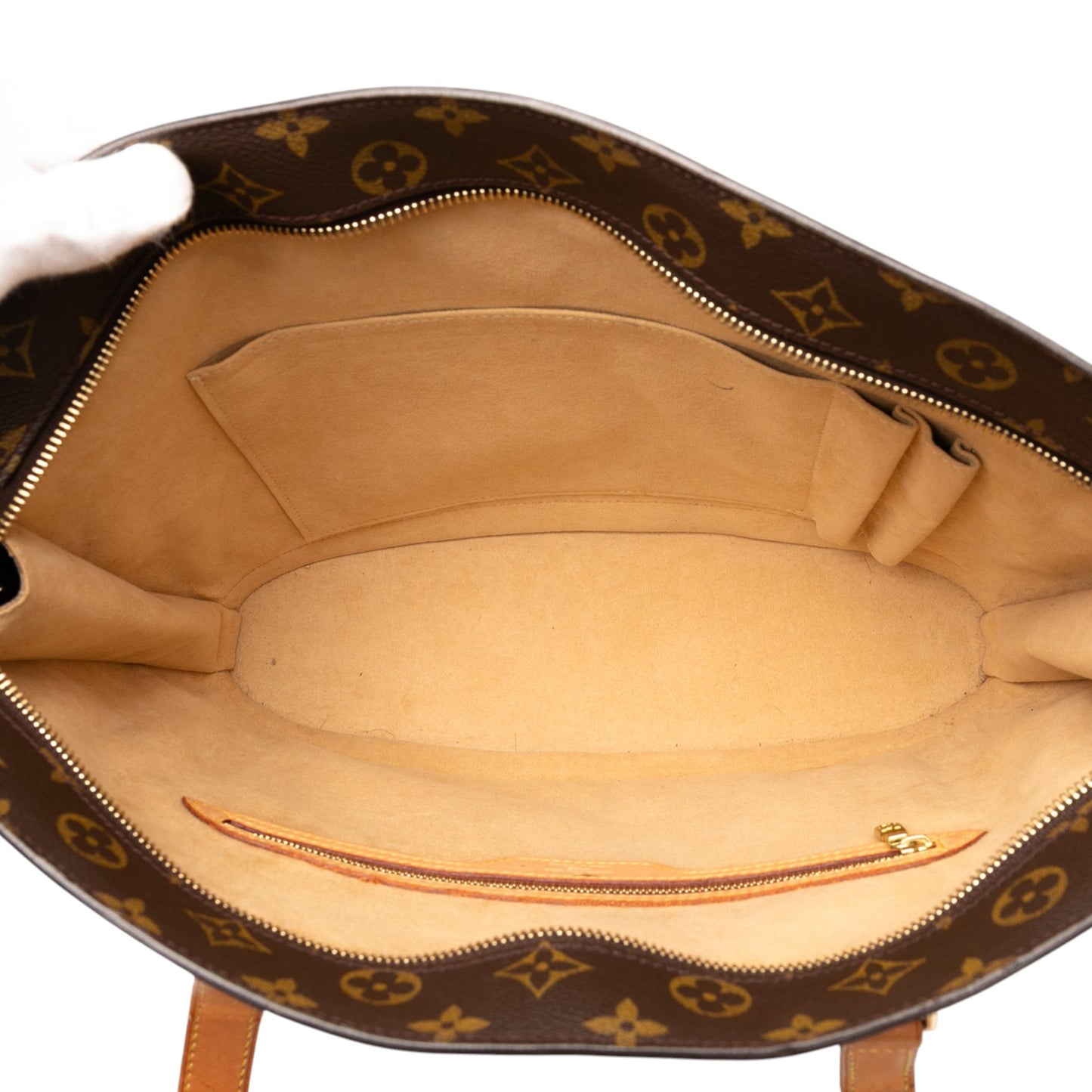 Brown Louis Vuitton Monogram Babylone Tote Bag