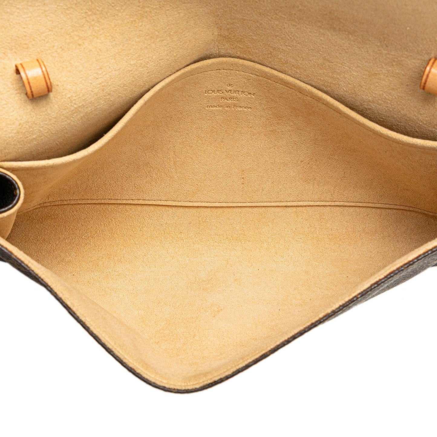 Brown Louis Vuitton Monogram Pochette Twin GM Crossbody Bag