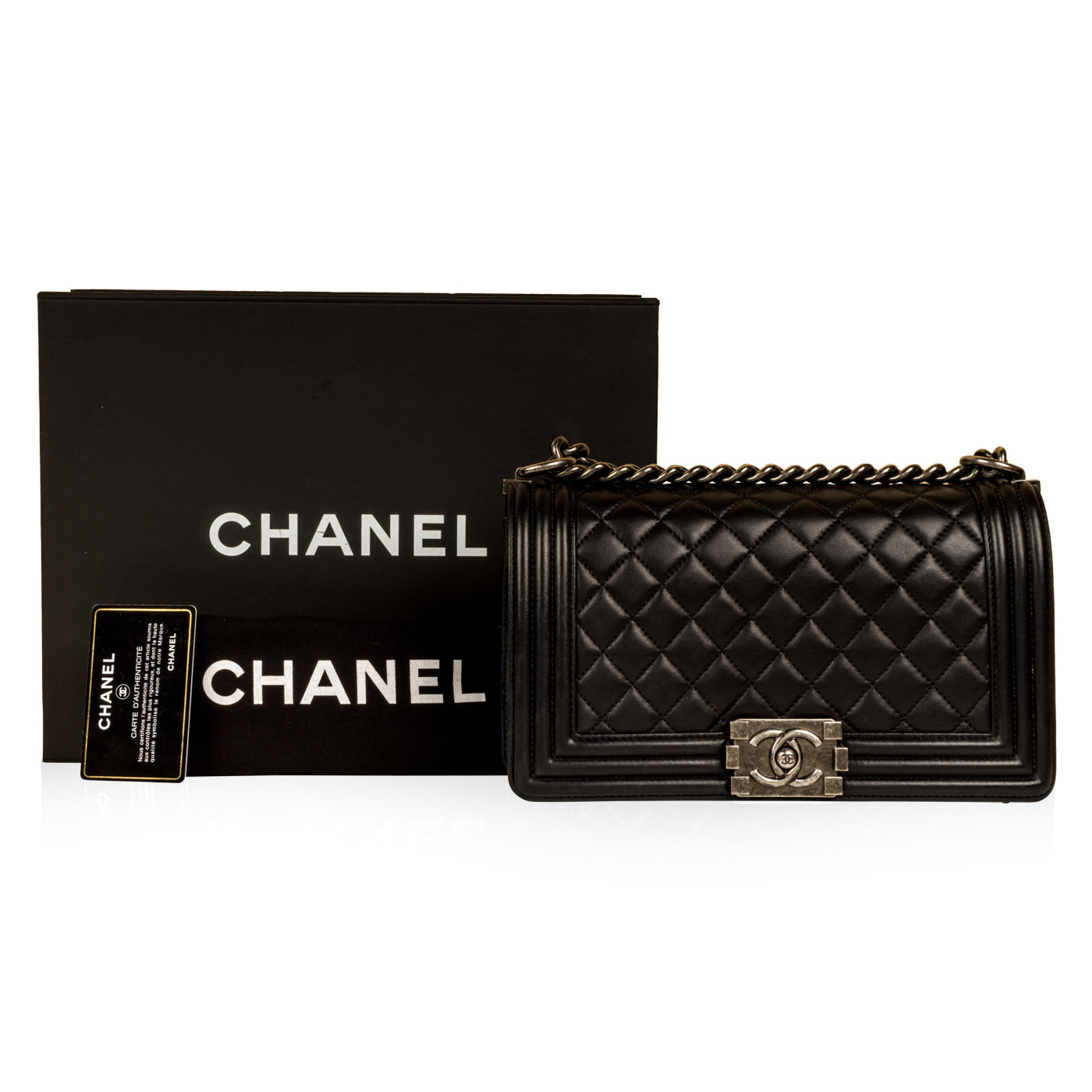 Chanel Boy Bag - Medium - Lambskin