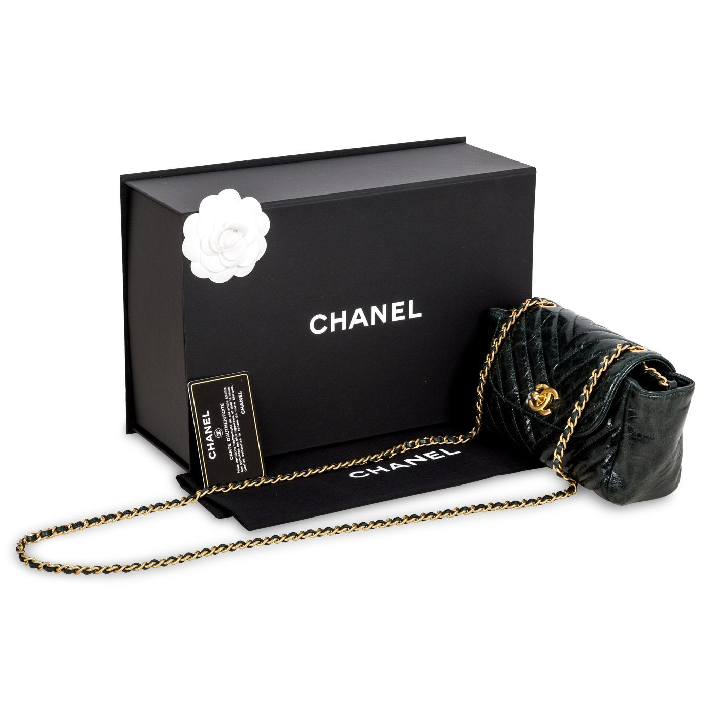 Chanel Mini Distressed Crossbody Bag