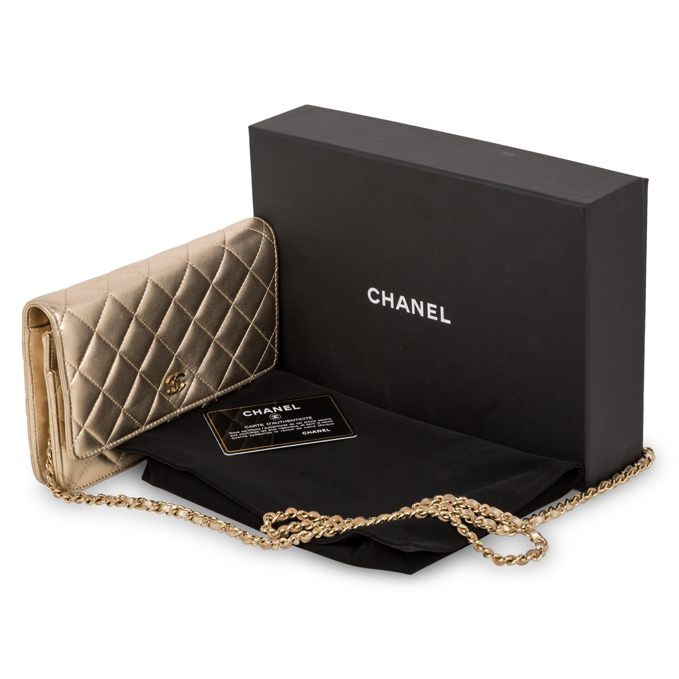 Chanel Wallet on Chain - Lambskin