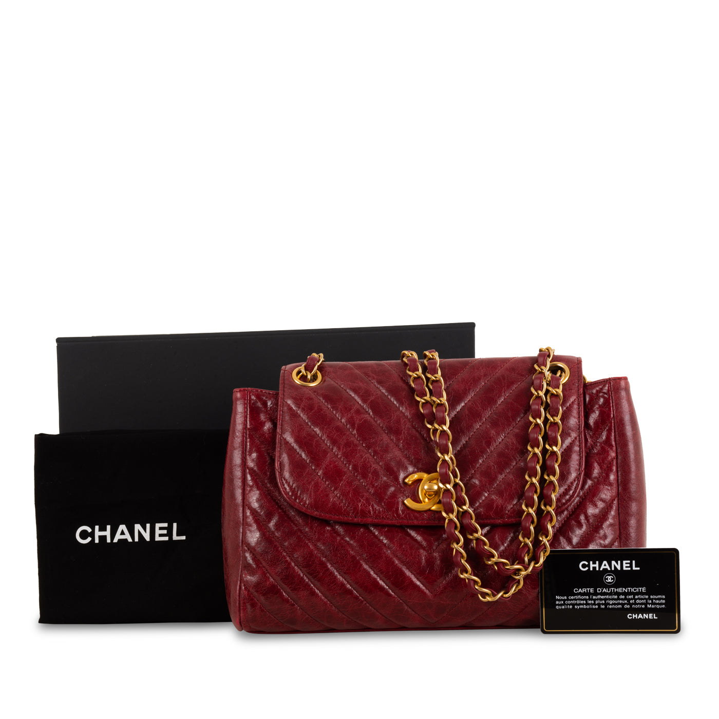 Chanel Chevron Crossbody Bag