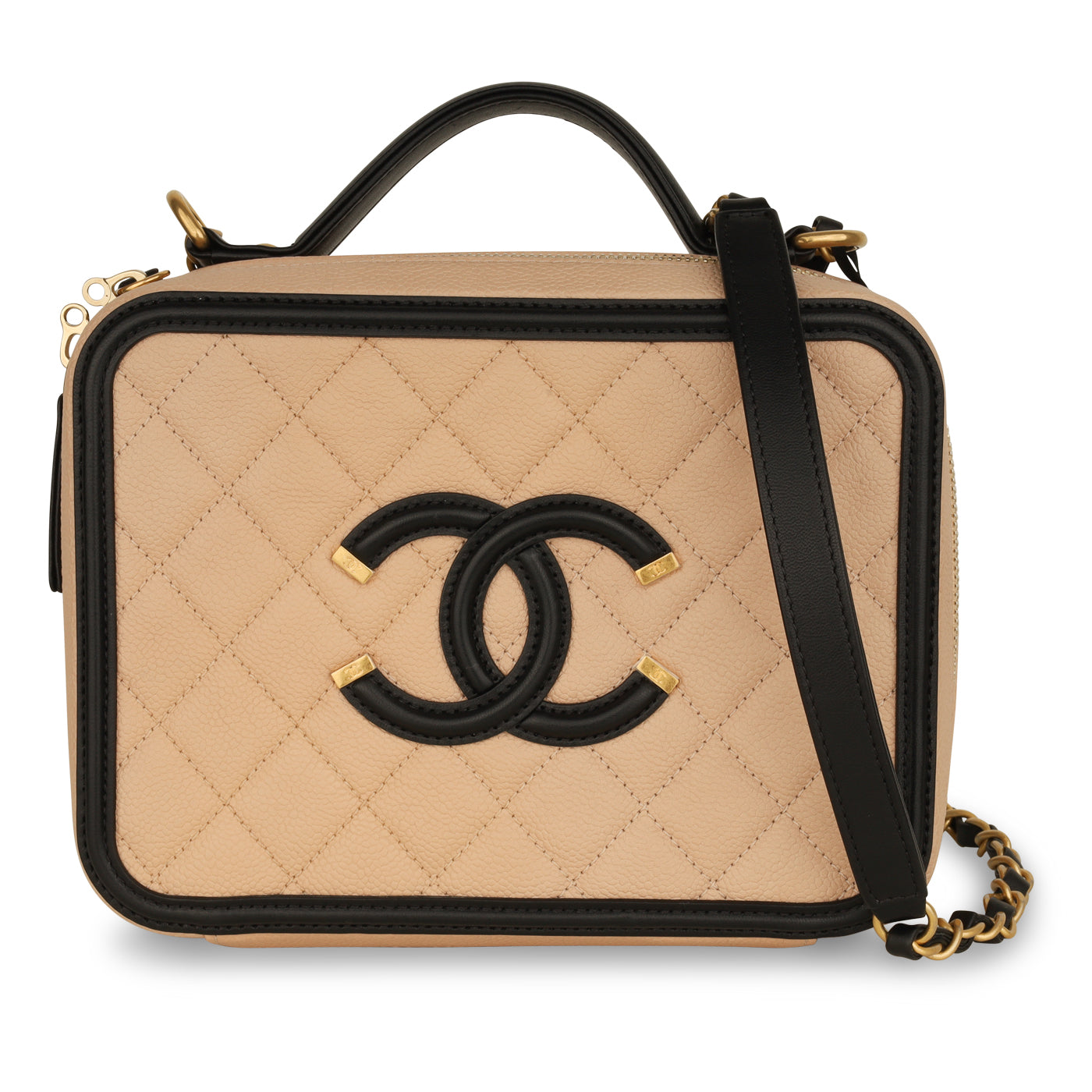 Chanel Filigree CC Vanity Case - Medium