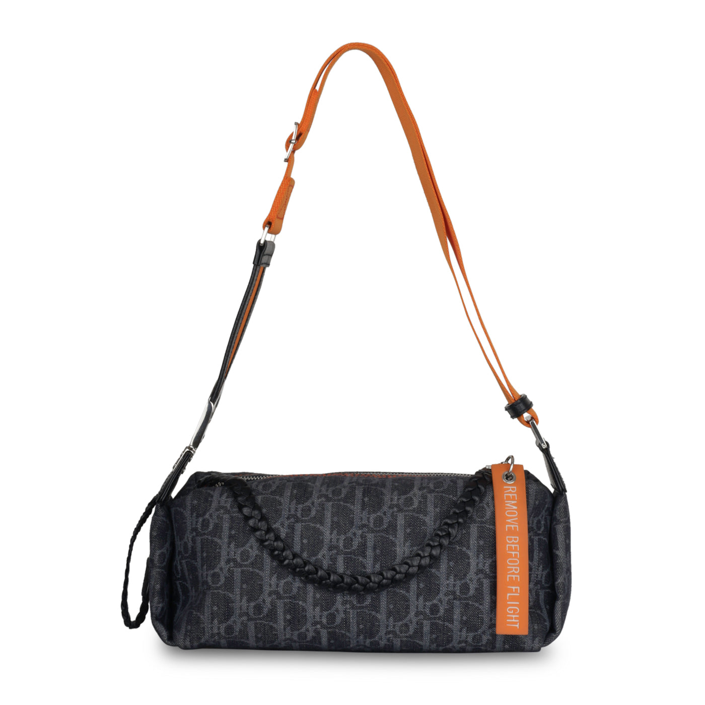 Christian Dior Denim Flight Bag -