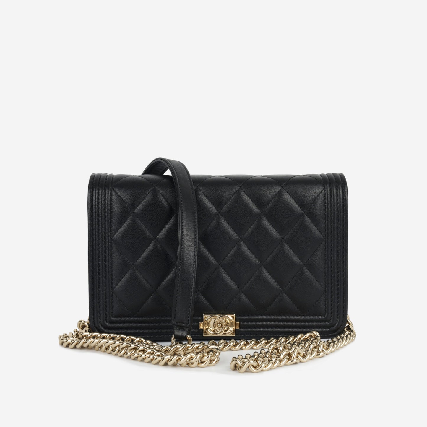 Chanel Boy WOC - Black Lambskin
