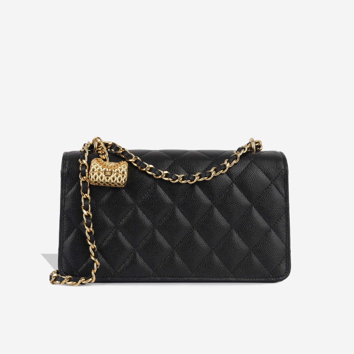 Chanel SS23 Wallet On Chain w/ Charm
