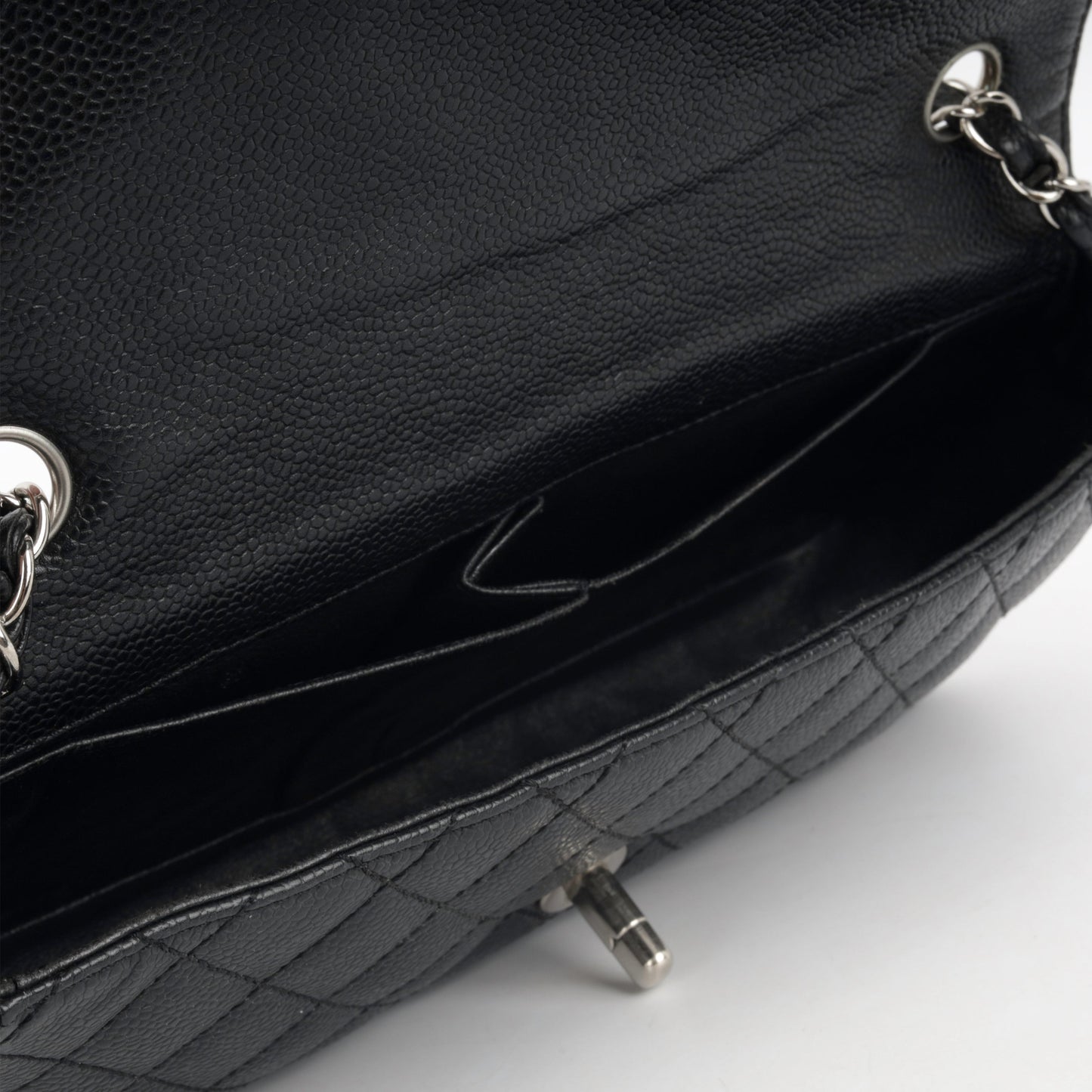 Chanel East West Flap Bag