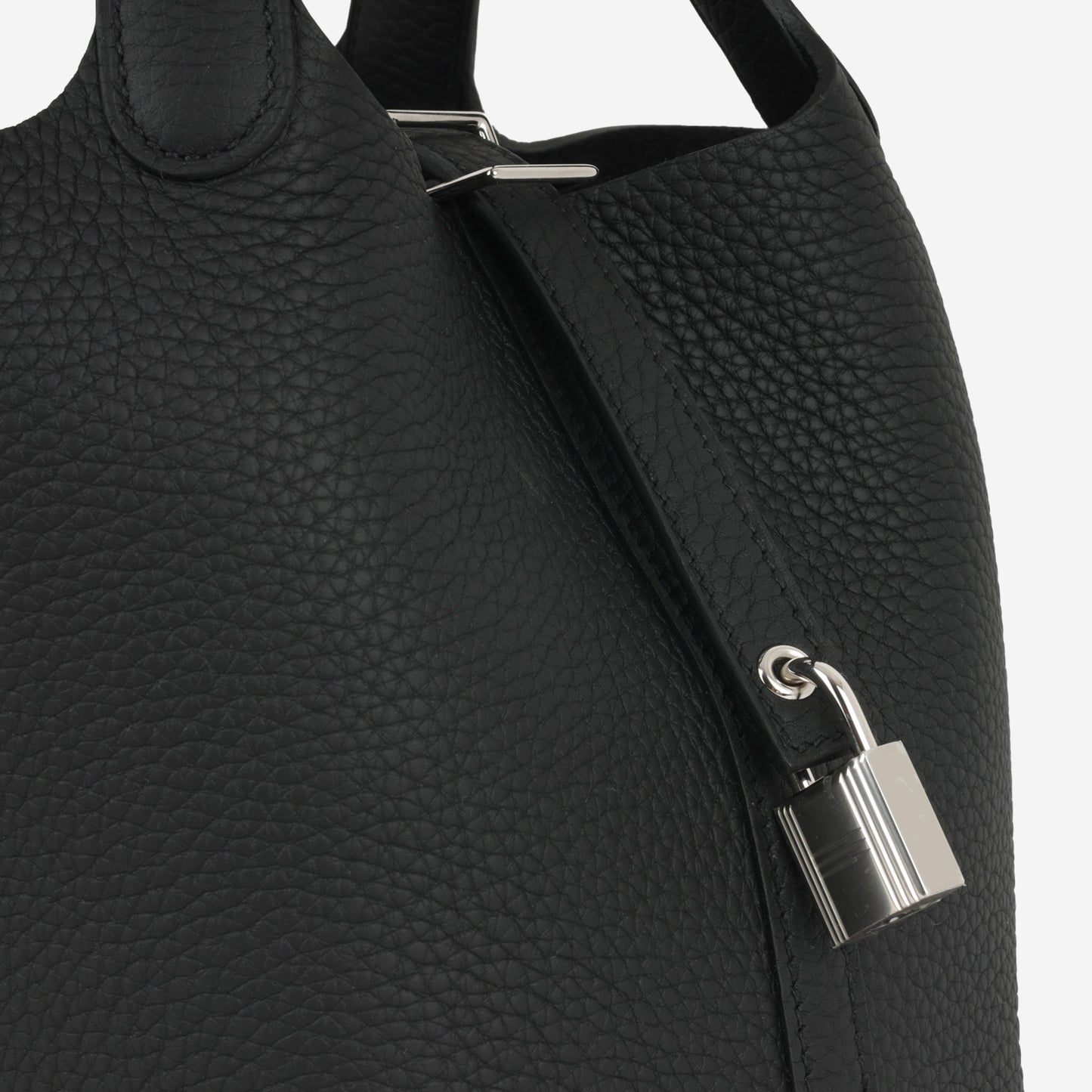 Hermès Picotin 18 - Black Clemence | Palladium Hardware (NWT)