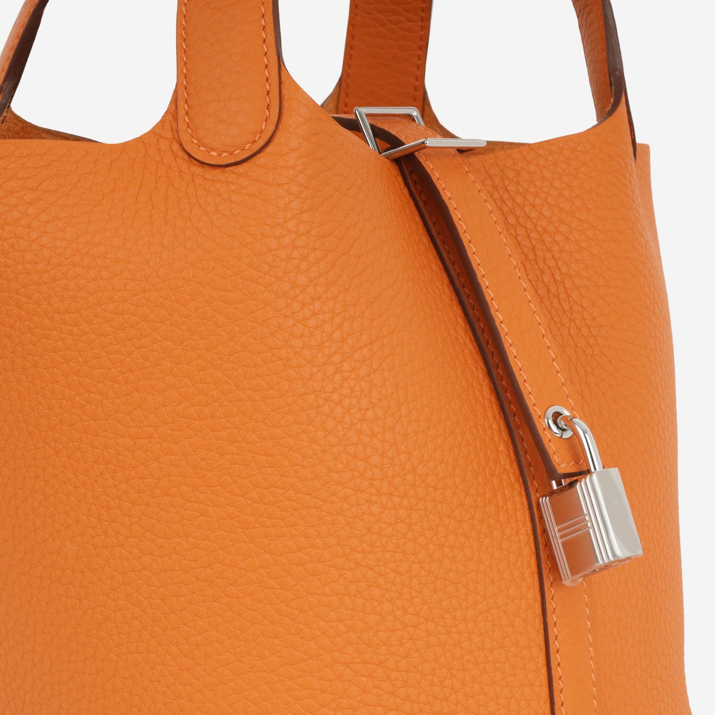 Hermès Picotin 18 - Orange Clemence | Palladium Hardware (NWT)