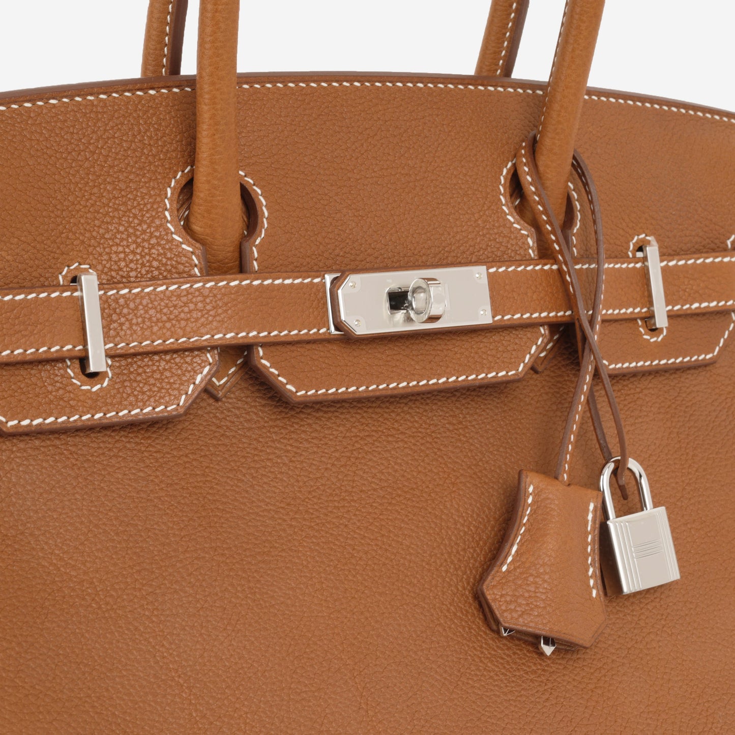 Hermès Birkin 30 - Fauve Barenia Faubourg | Palladium Hardware (NWT)
