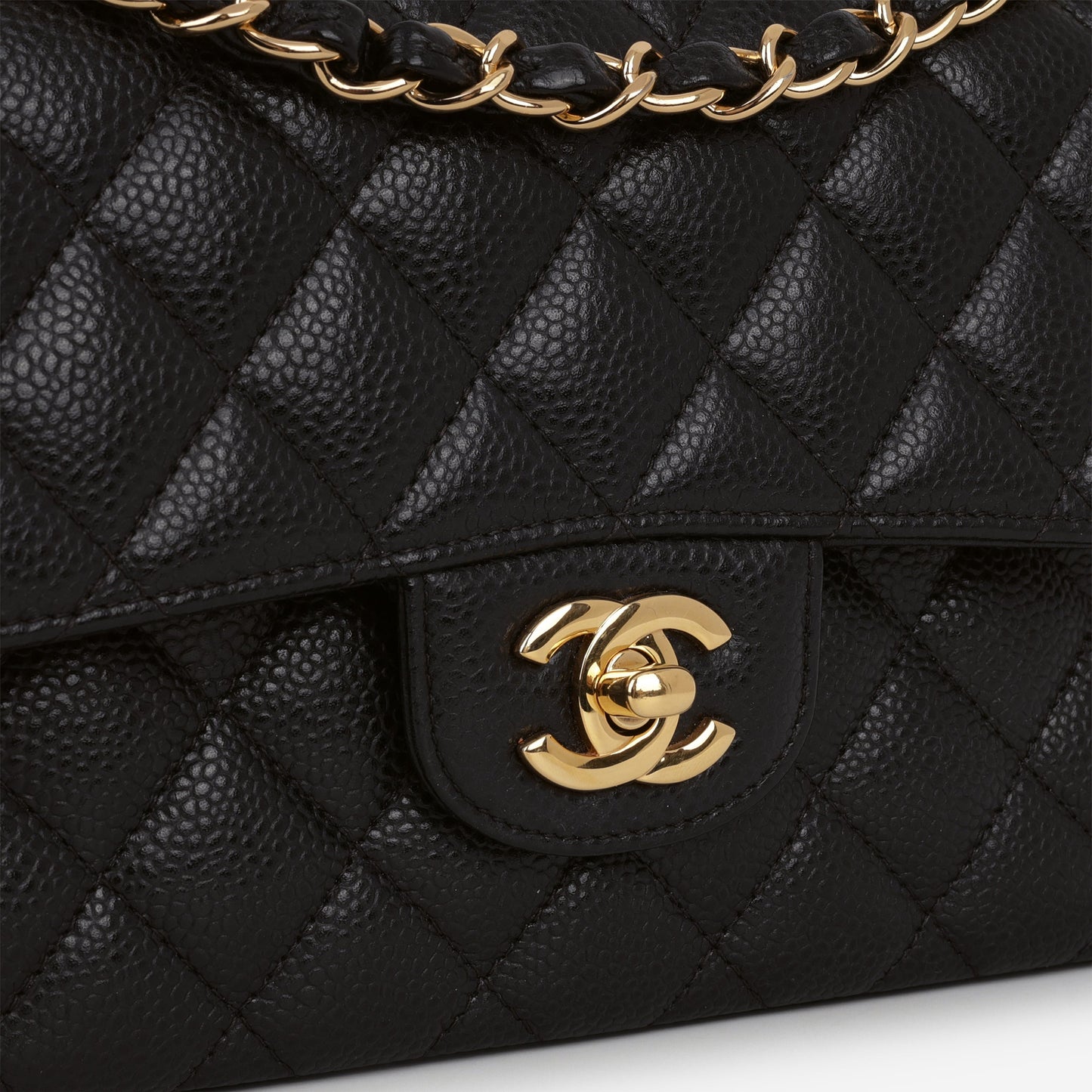 Chanel Small Classic Flap - Black Caviar | Gold Hardware