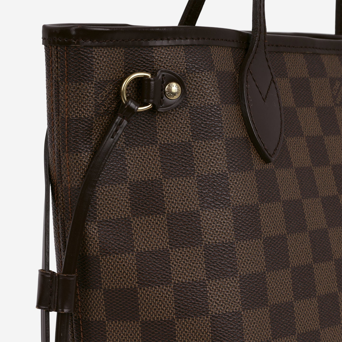 Louis Vuitton Neverfull PM - Damier Ebene | Gold Hardware