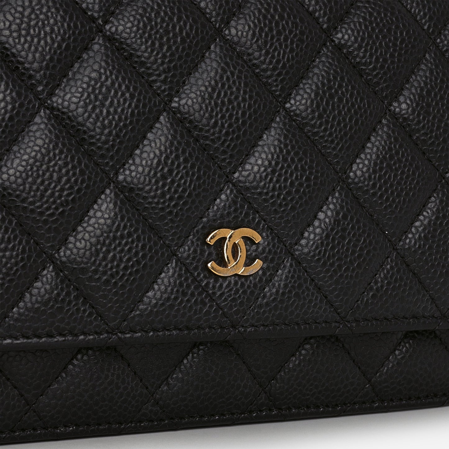 Chanel Classic Wallet on Chain - Black Caviar | Gold Hardware