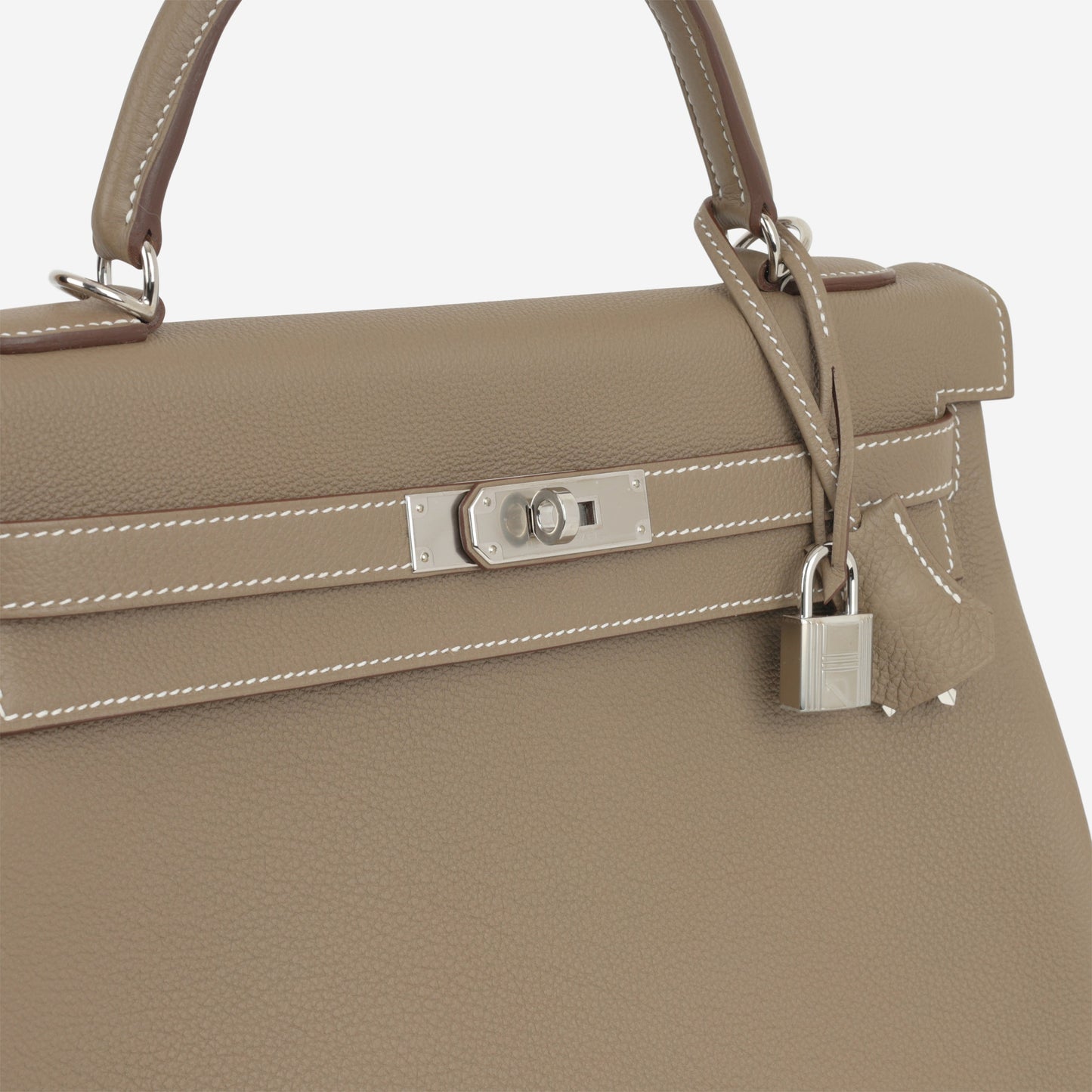 Hermès Kelly 32 - Etoupe Togo | Palladium Hardware