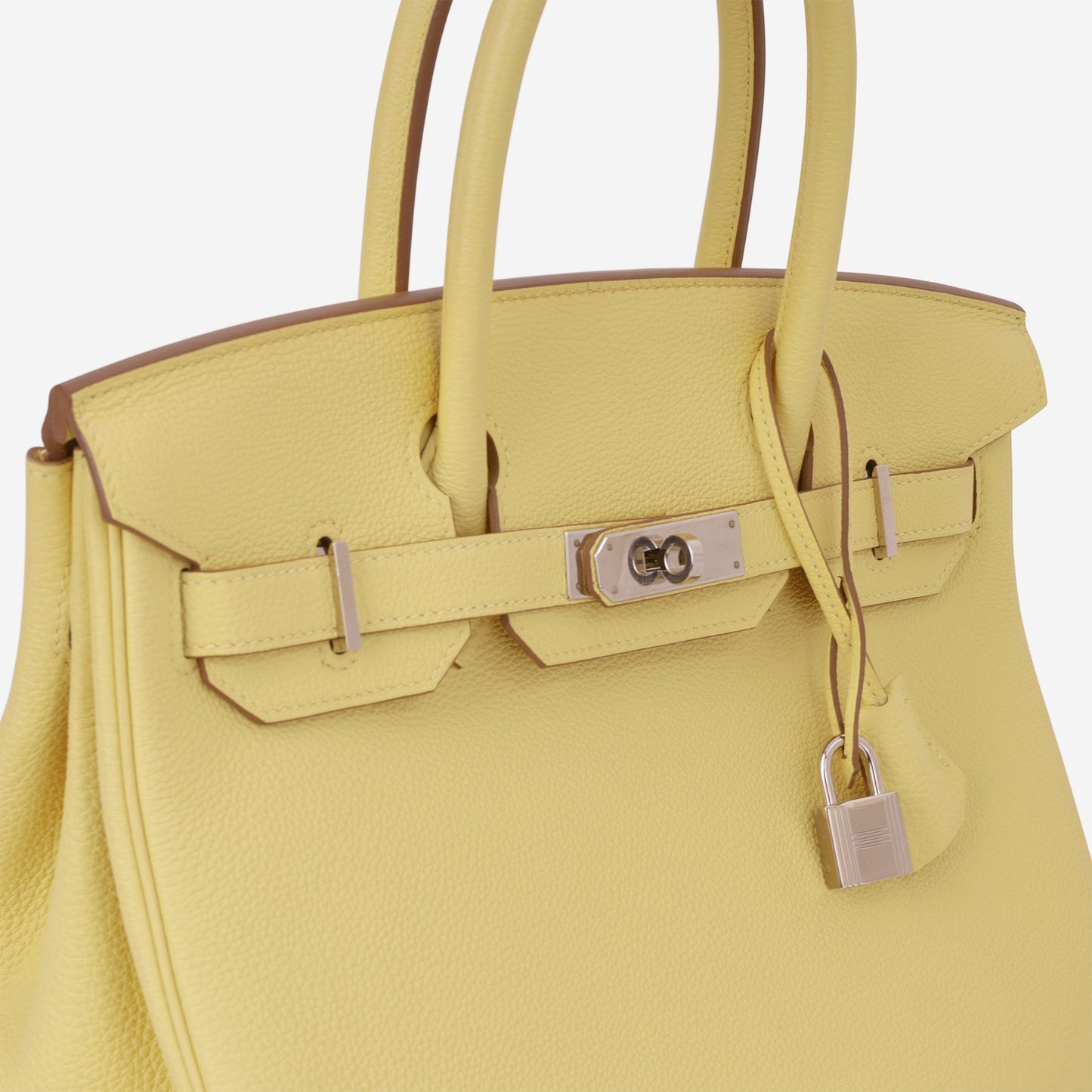 Hermès Birkin 30 - Jaune Poussin Togo | Palladium Hardware
