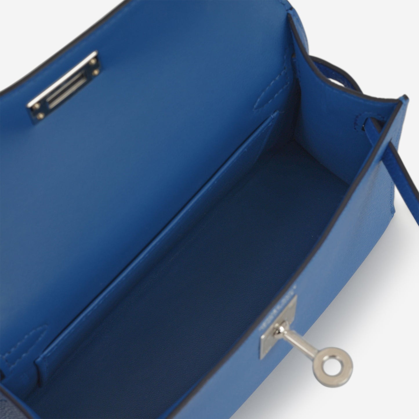 Hermés Mini Kelly - Bleu Zellige Epsom | Palladium Hardware