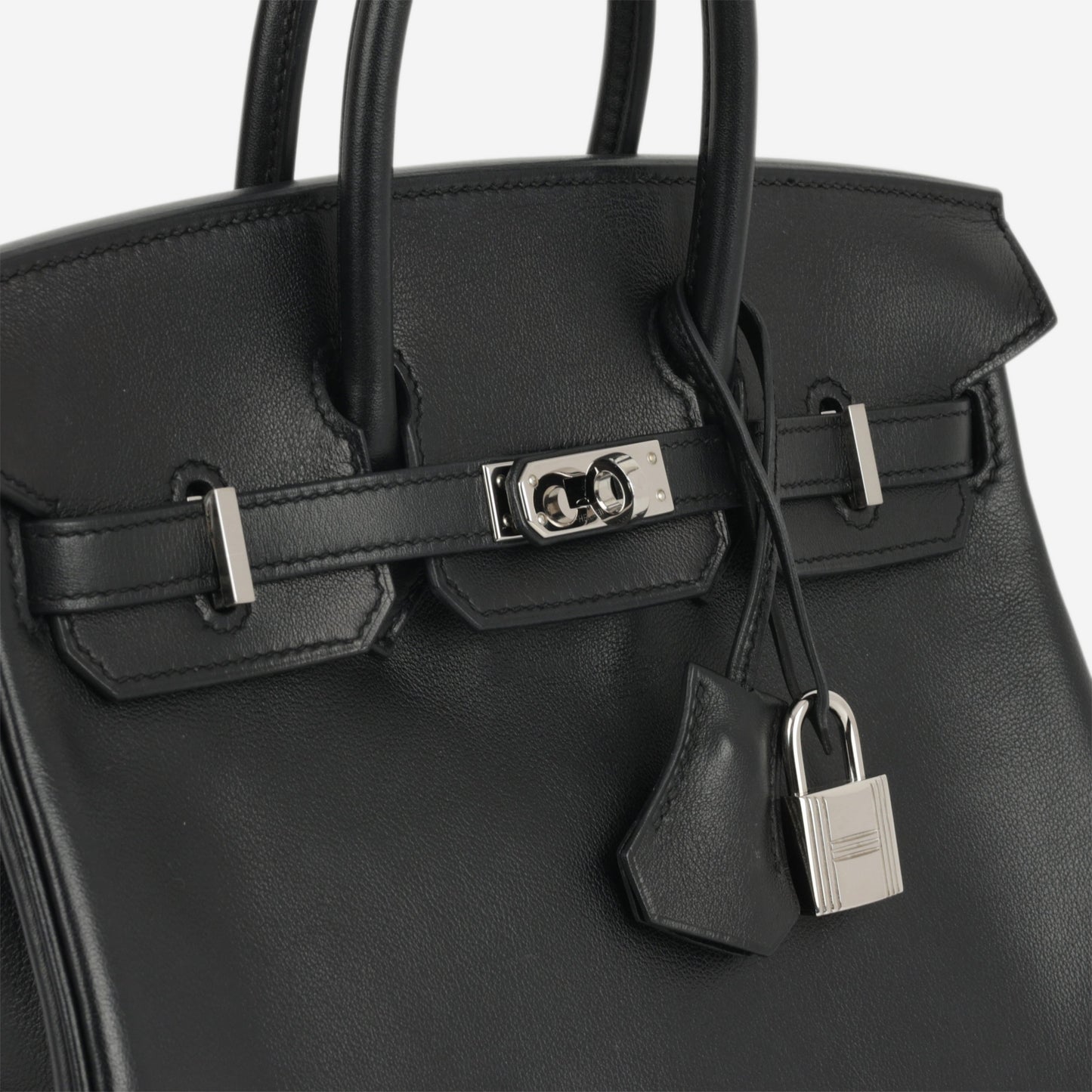 Hermès Birkin 25 - Black Swift | Palladium Hardware