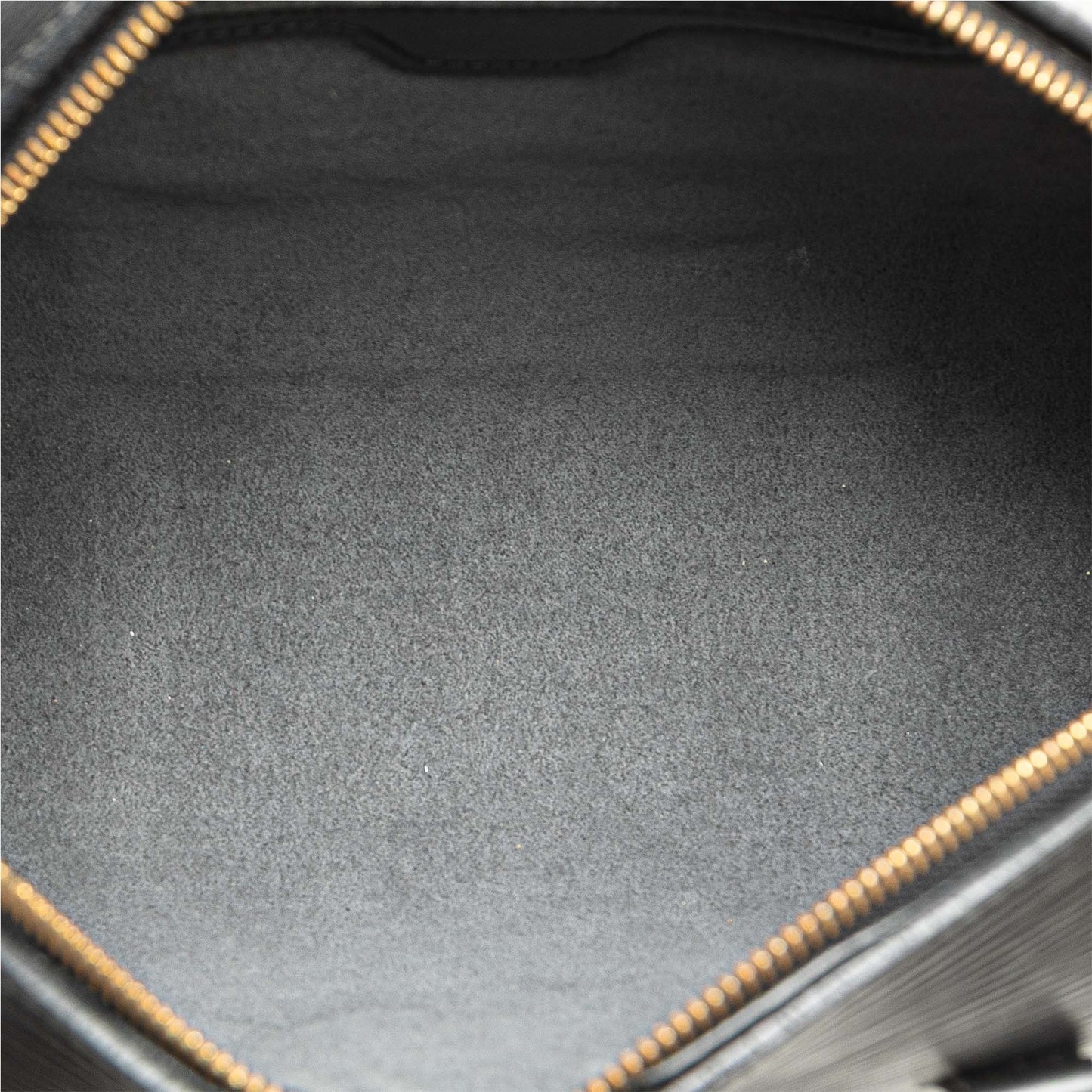 Black Louis Vuitton Epi Soufflot Handbag
