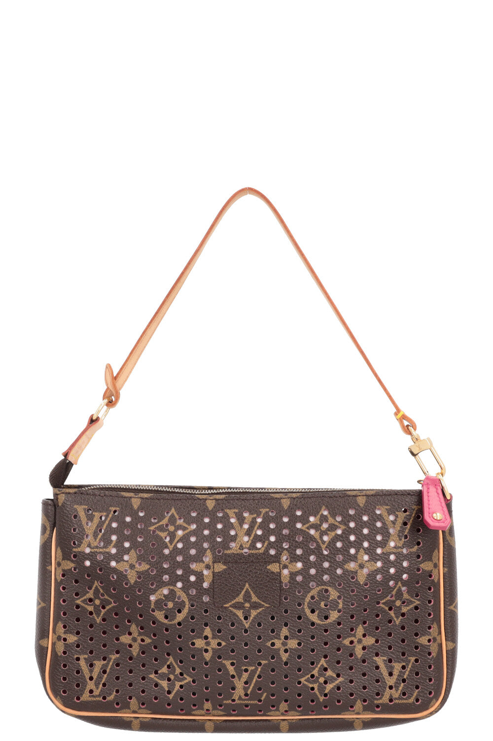 LOUIS VUITTON Pochette Accessoires Perforated MNG Pink
