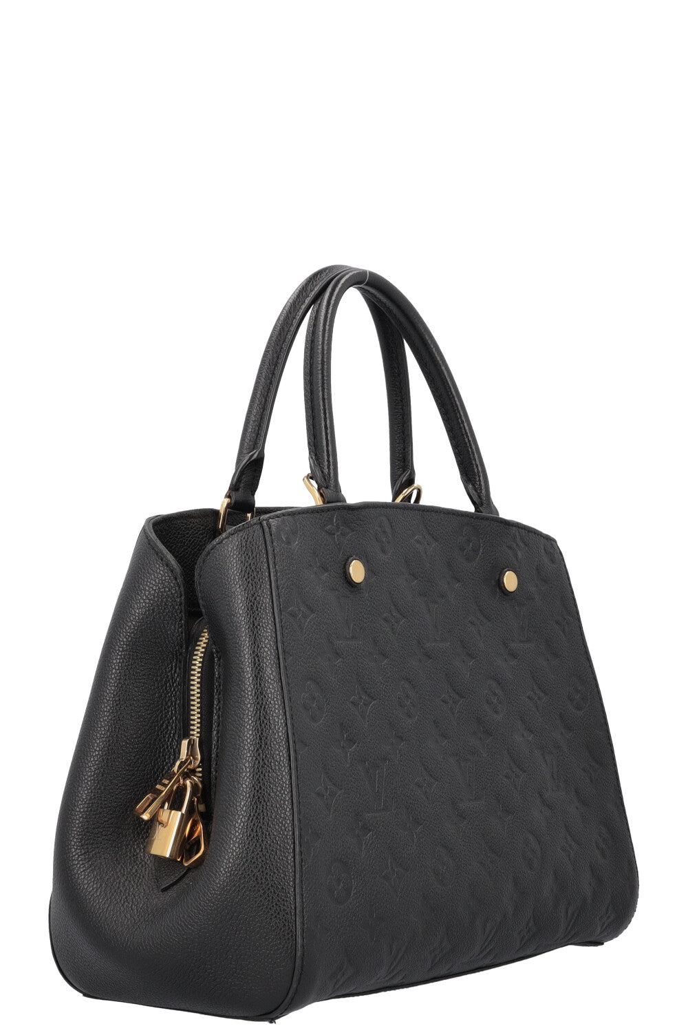 LOUIS VUITTON Montaigne BB Bag Black