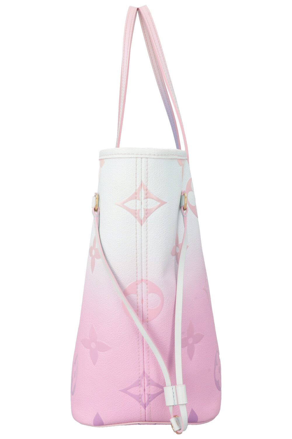 LOUIS VUITTON Neverfull MM Sunrise MNG Pink Blue
