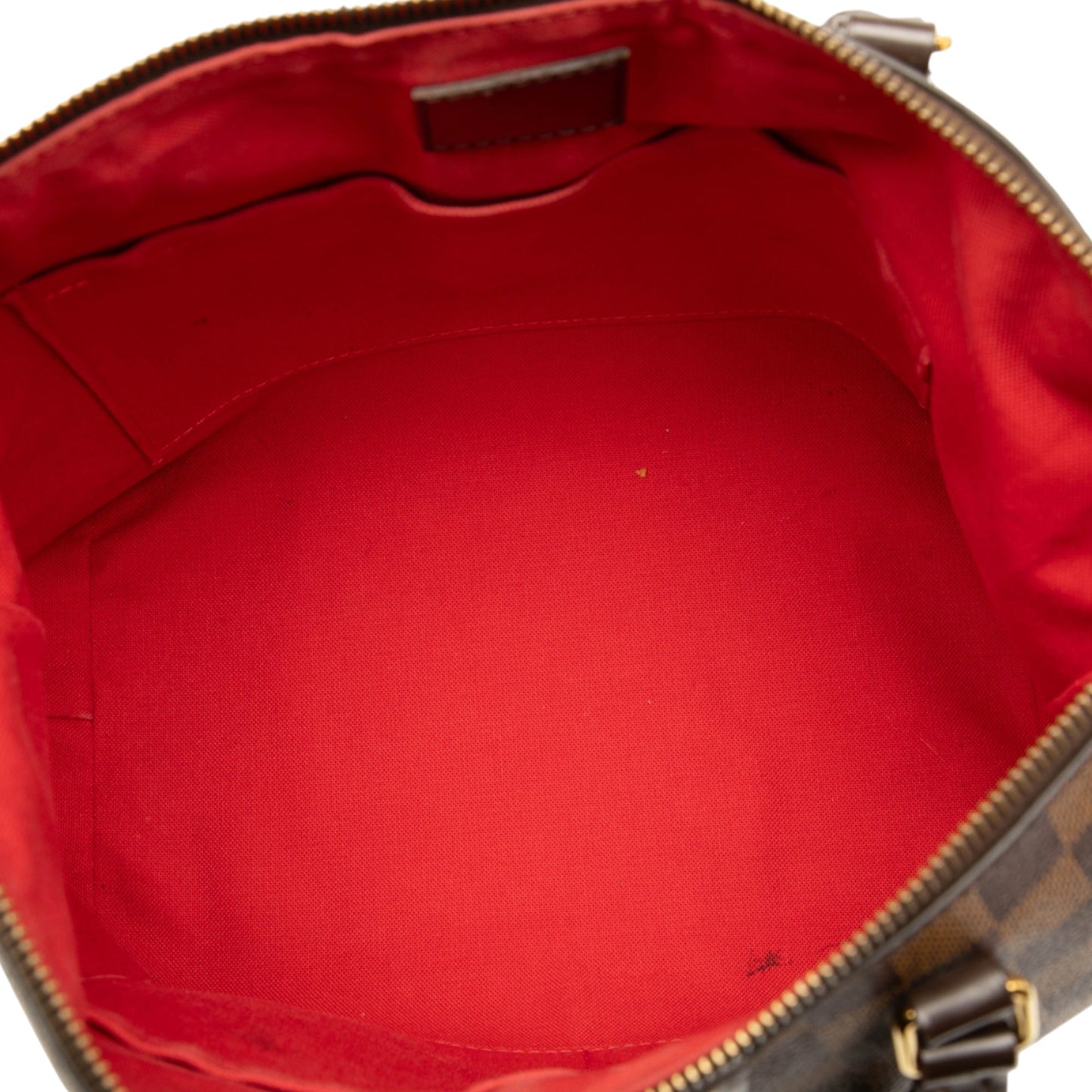 Brown Louis Vuitton Damier Ebene Siena MM Satchel