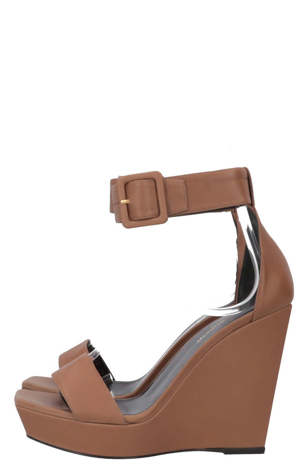 SAINT LAURENT Wedge Heels Brown