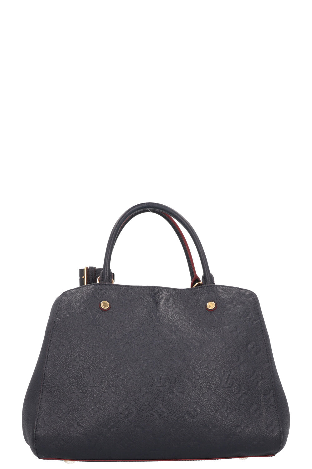 LOUIS VUITTON Montaigne BB Monogram Leather Blue