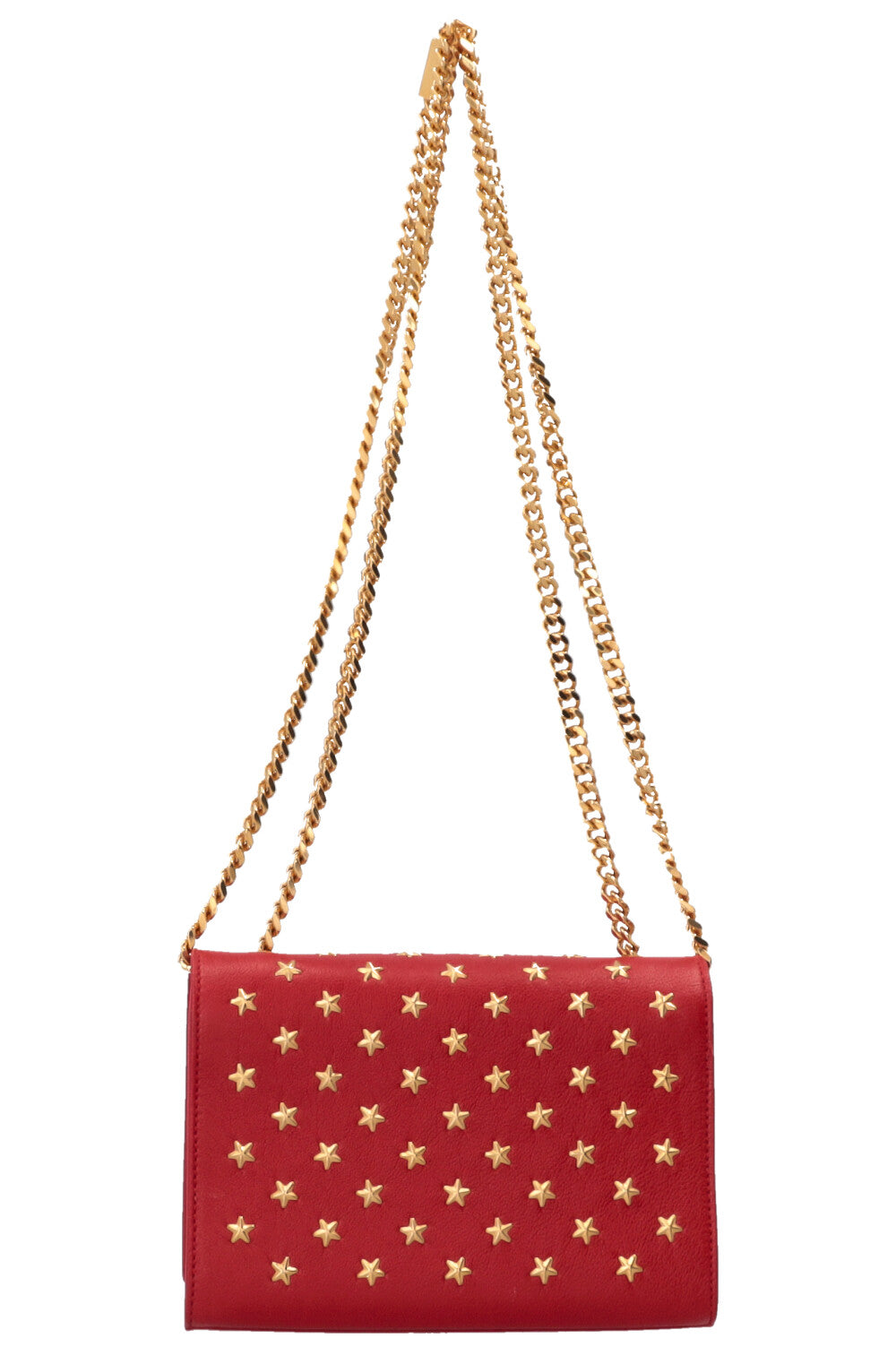 SAINT LAURENT WOC Kate Star Tassel Crossbody Bag Red