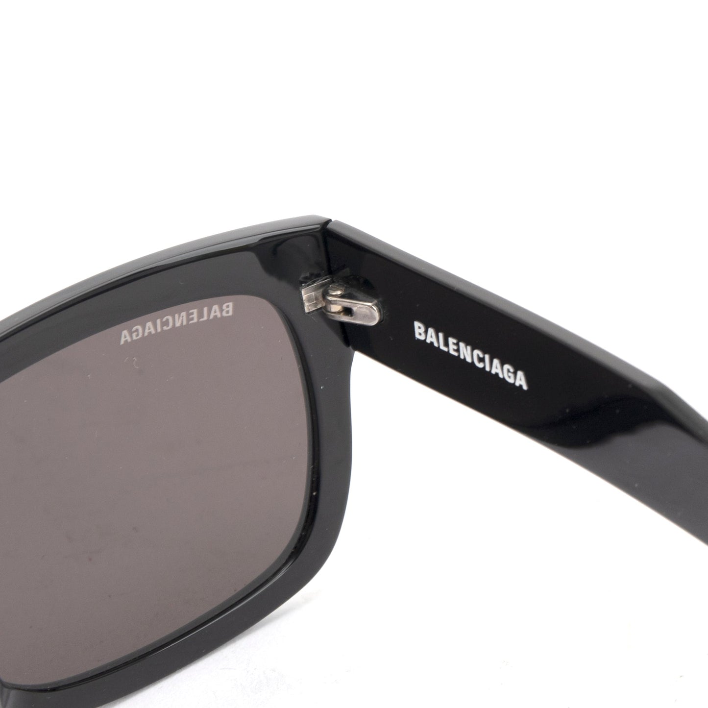Balenciaga BB0049S Black Square Sunglasses