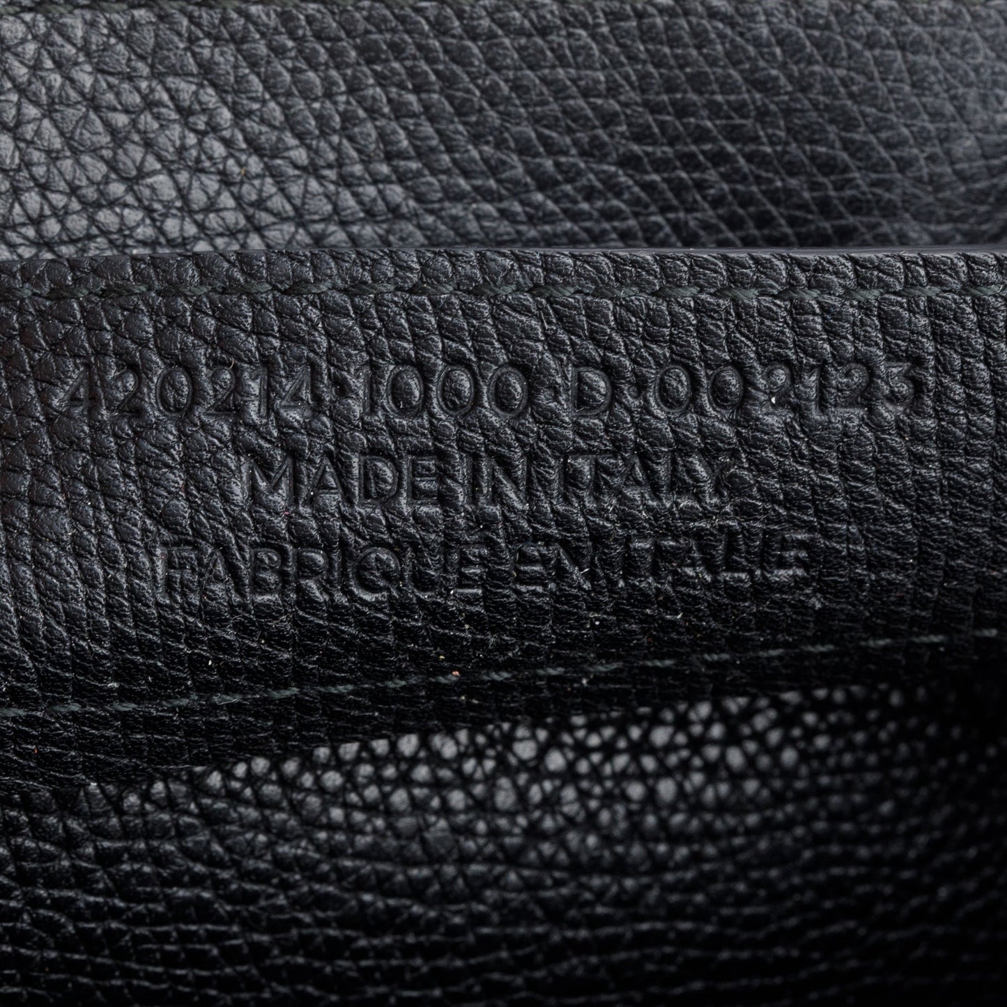 Balenciaga Black Veau Papier A4 Mini Tote
