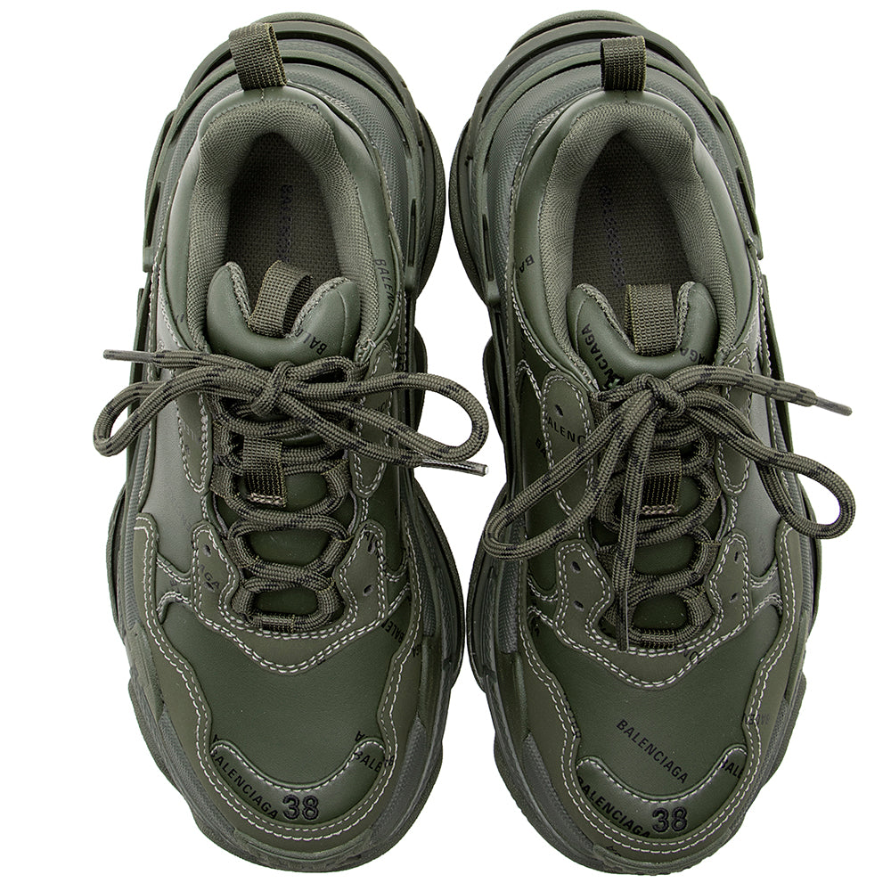Luxury Balenciaga Trending 2026 Triple S Low Sneaker - Size 8 / 38 (SHF-19080)