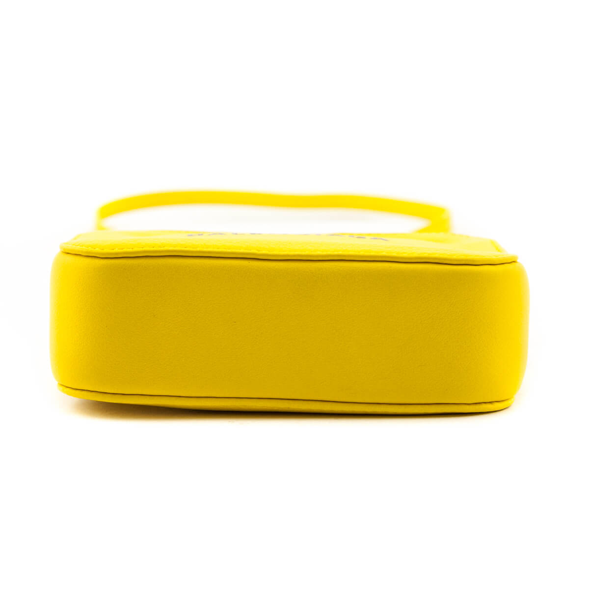 Luxury Balenciaga Trending 2026 Yellow Calfskin Logo XS Everyday Camera Bag
