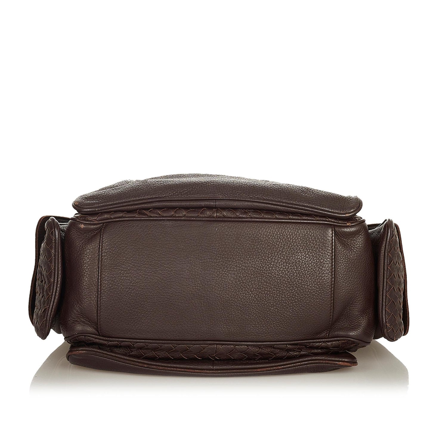 Luxury Bottega Veneta Intrecciato Leather Shoulder Bag (SHG-34071)