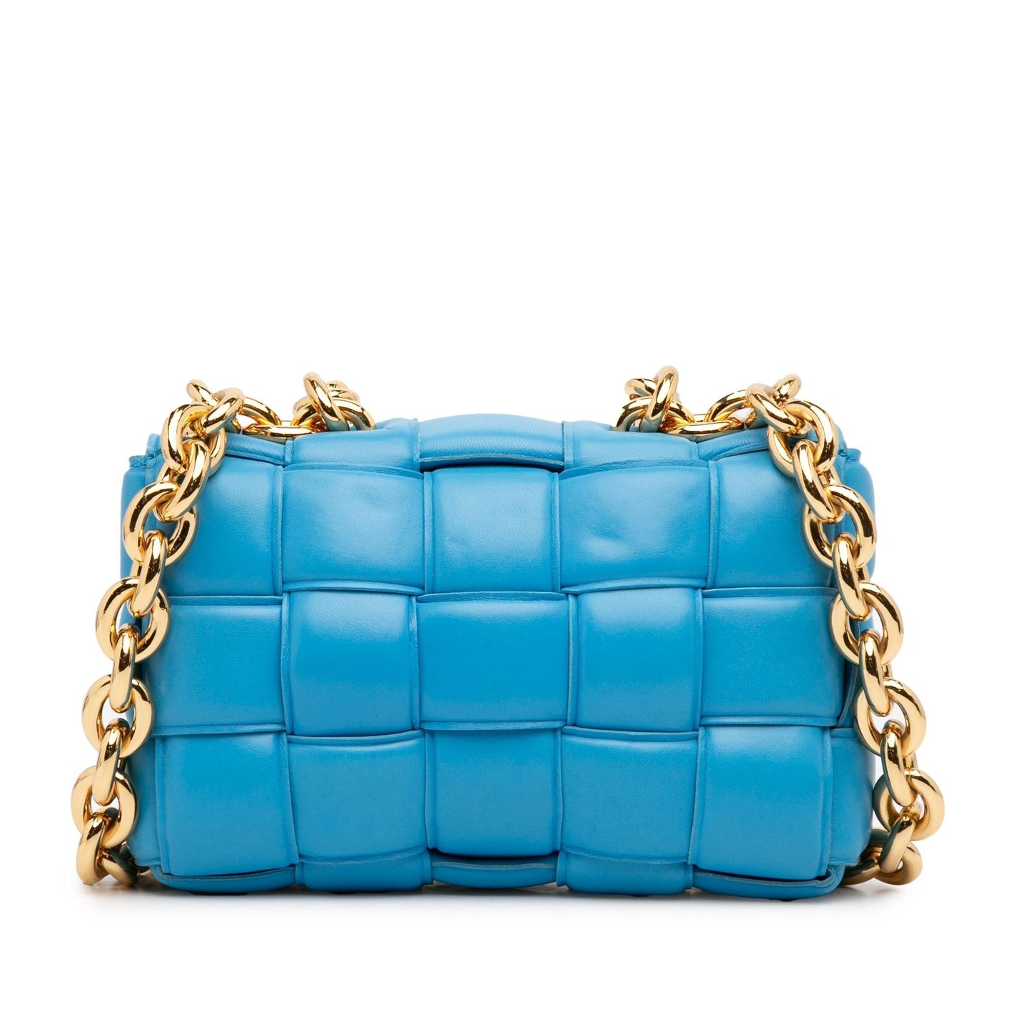 Luxury Bottega Veneta Intrecciato Padded Chain Cassette (SHG-yQT9gM)