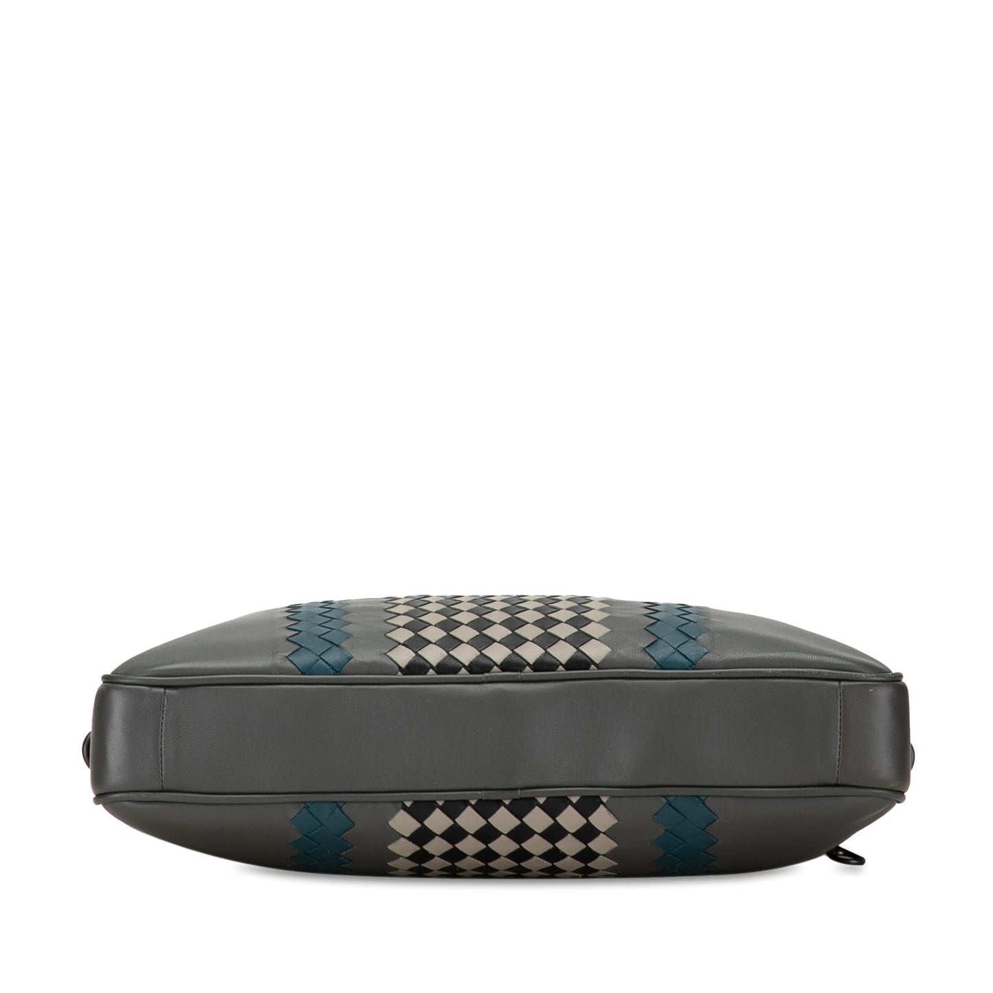 Luxury Bottega Veneta Intrecciato-Trimmed Leather Briefcase (SHG-XfagZD)