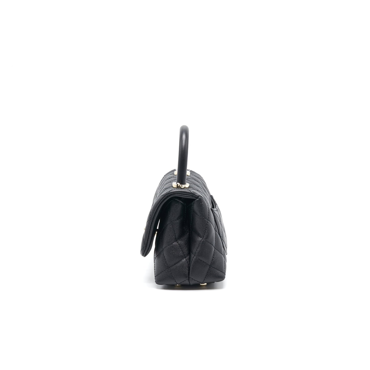Chanel Coco Handle Extra Mini Black LGHW Handbag