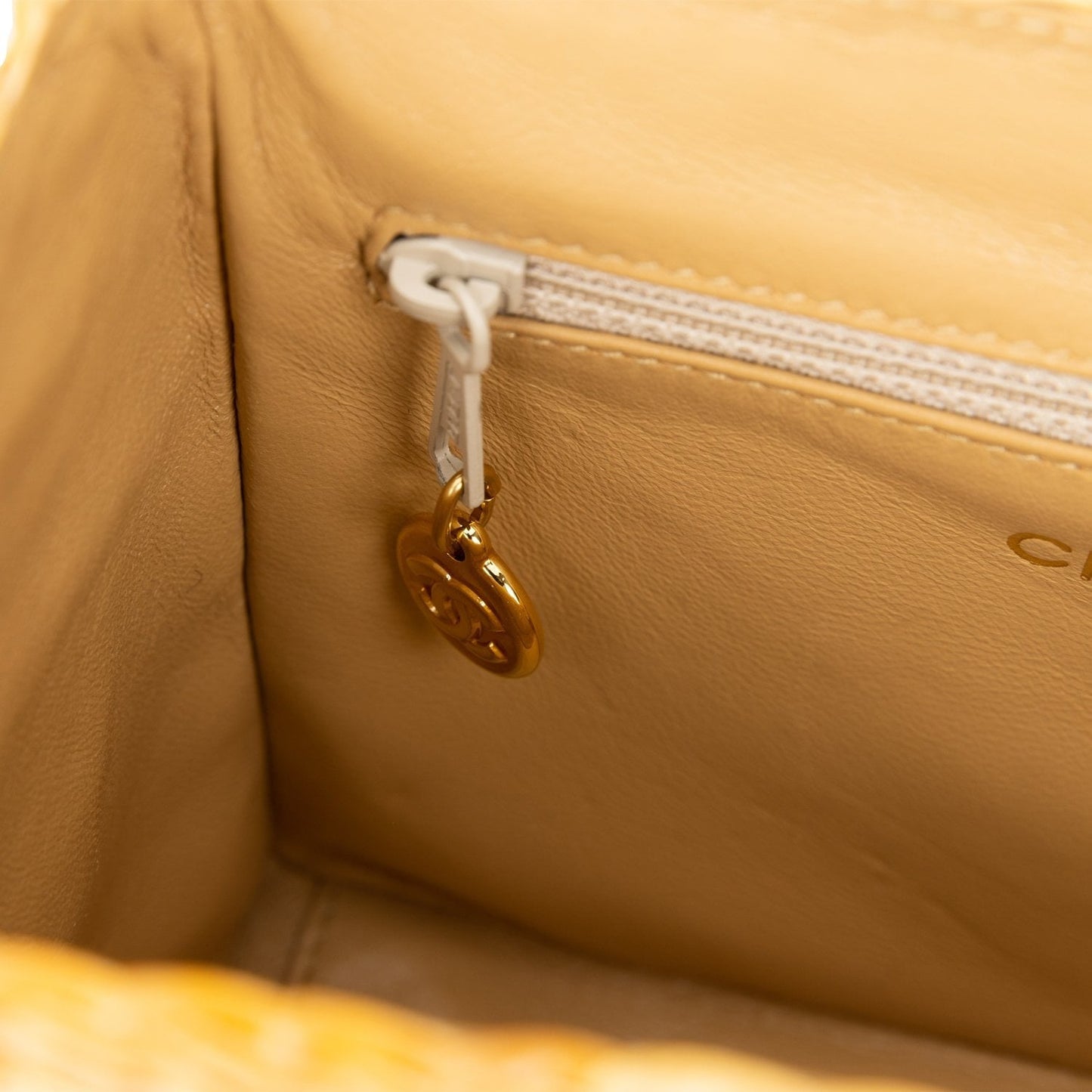 Chanel Small Picnic Basket Bag Natural Wicker Gold Hardware