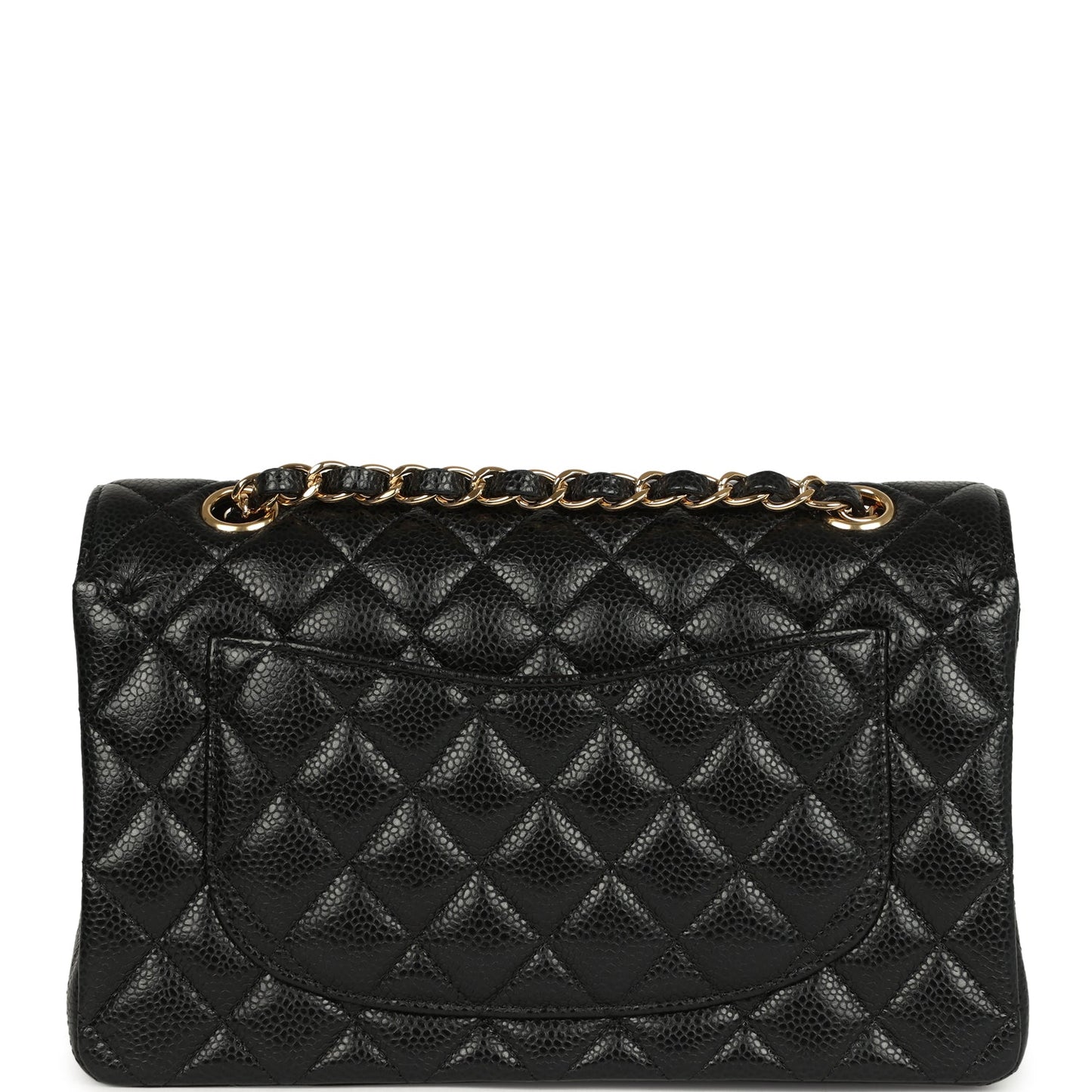 Chanel Small Classic Double Flap Bag Black Caviar Gold Hardware
