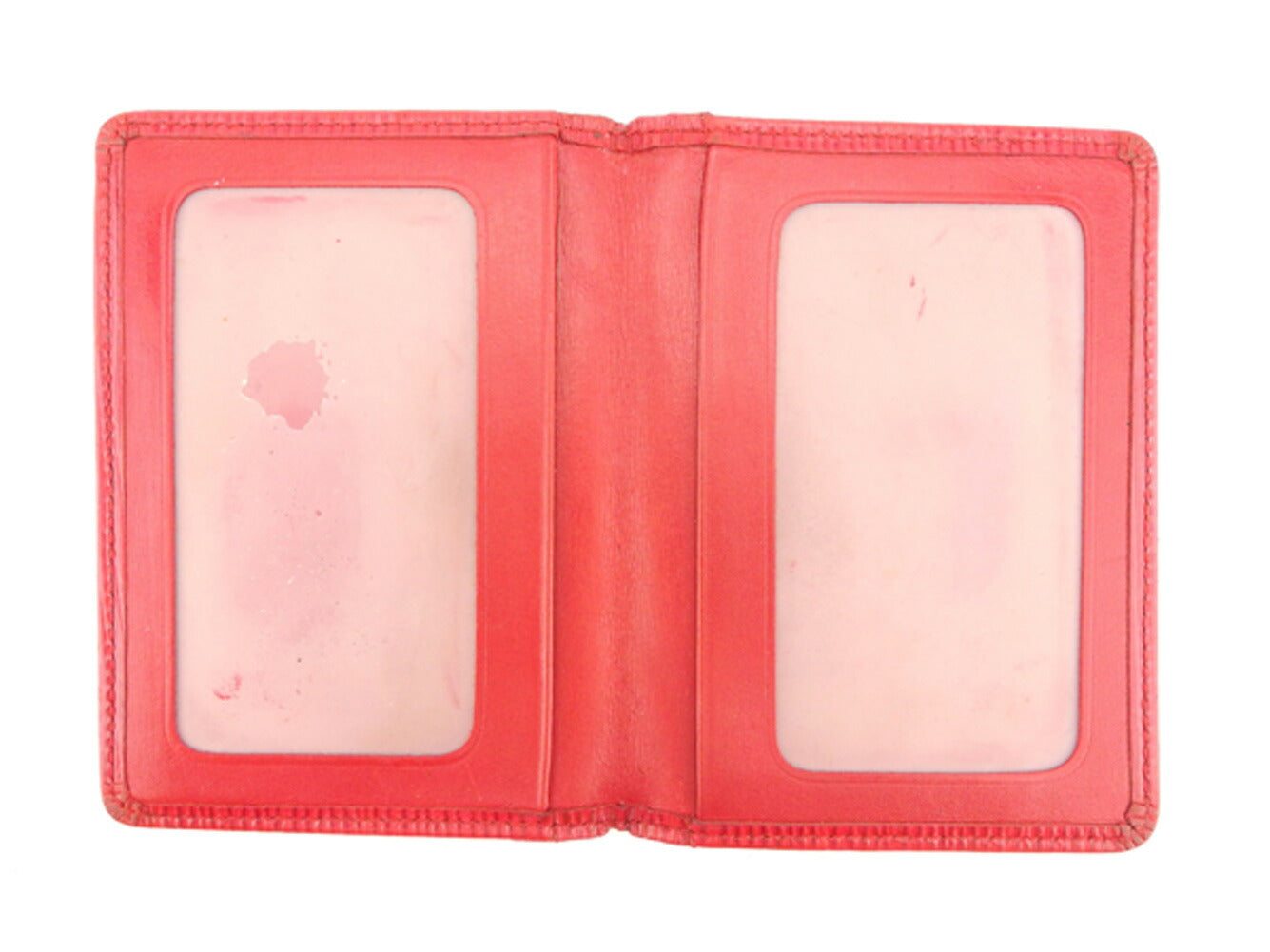 LOUIS VUITTON Pass case M63207 Red Porto 2 Cult Vertical